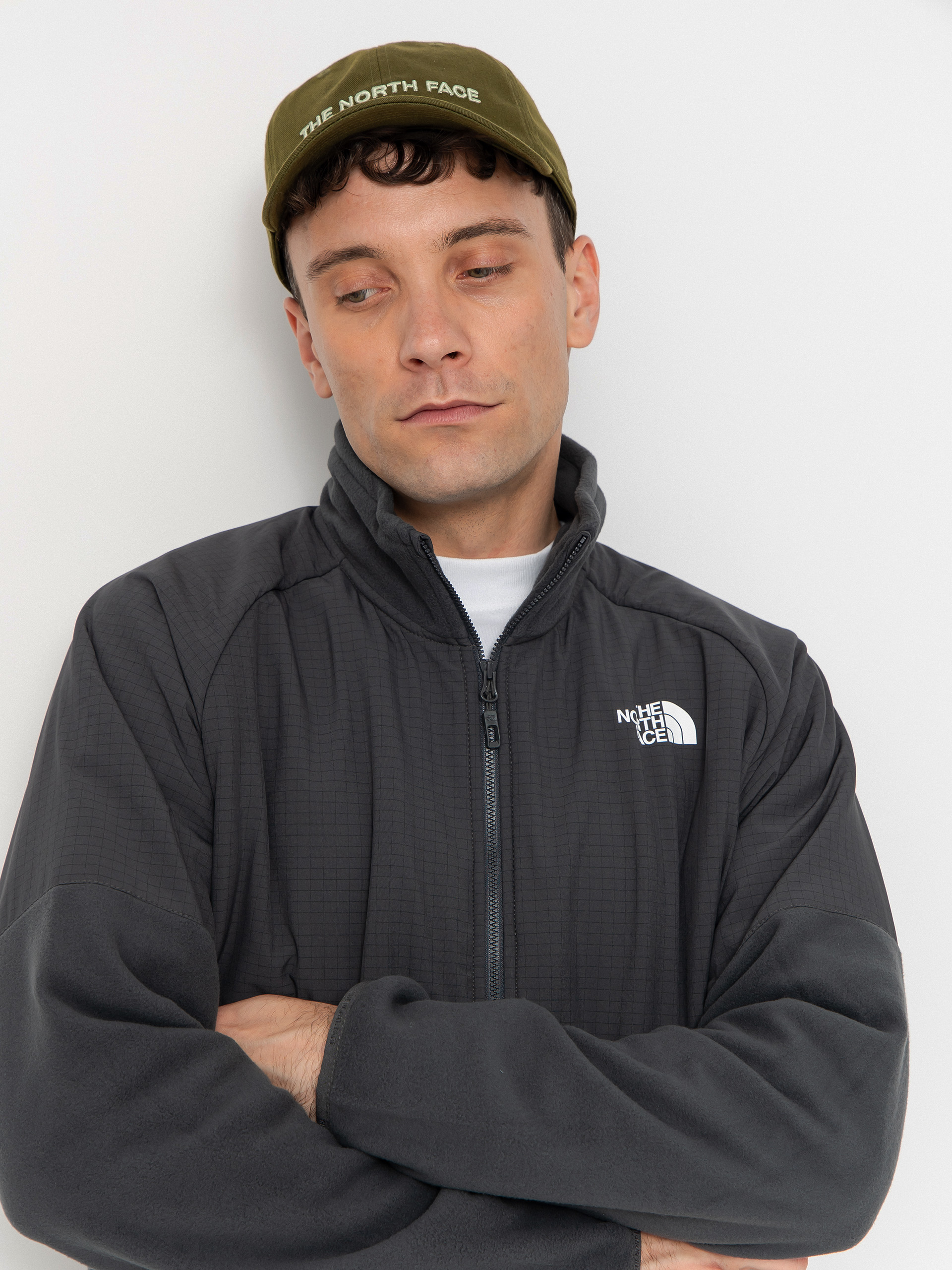 Pentru bărbați Hanorac din fleece The North Face Glacier HVWT 1/2 Zip (asphg/aspg/tnfb)