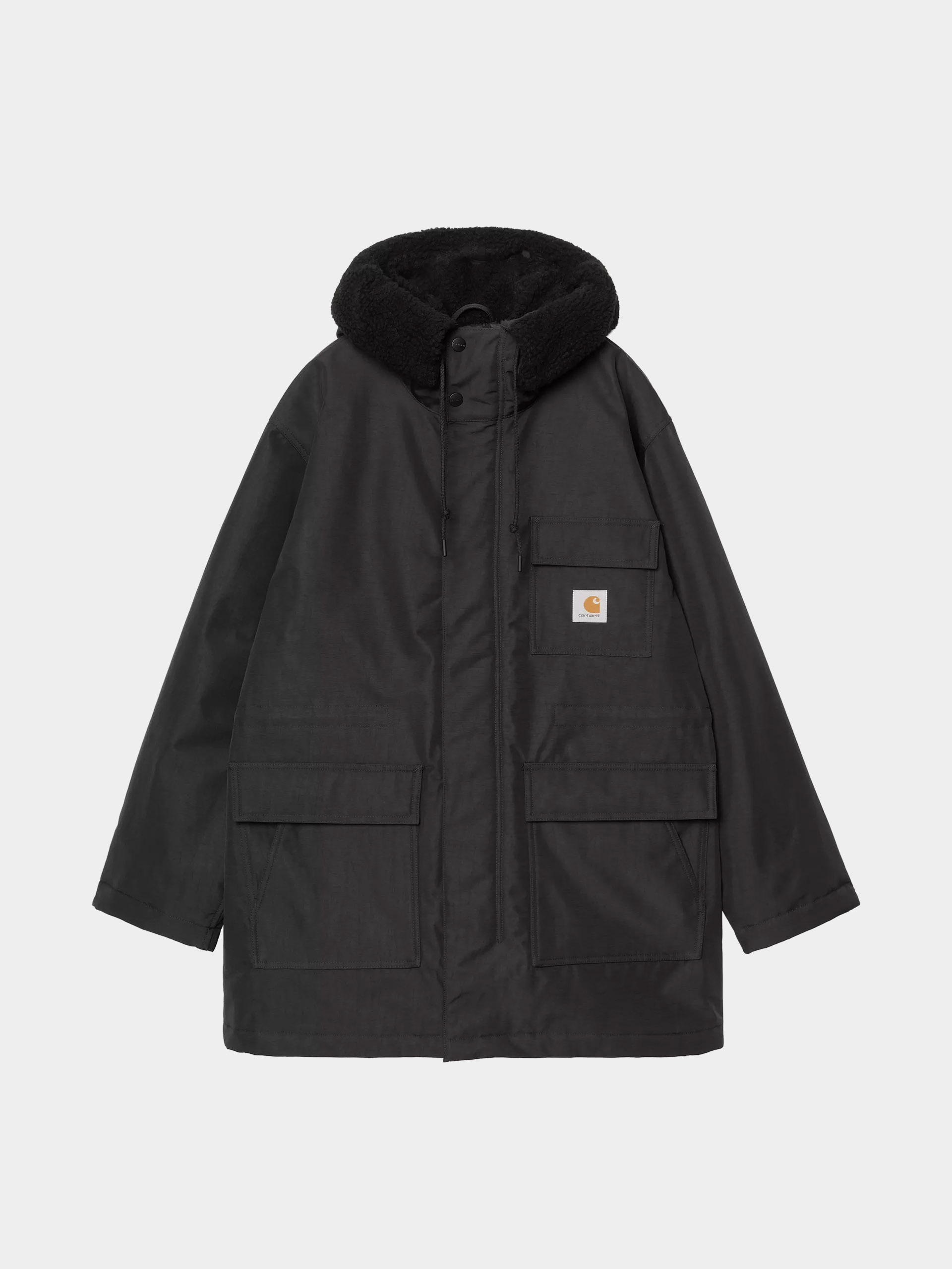 Geacu0103 Carhartt WIP Siberia Parka (black)