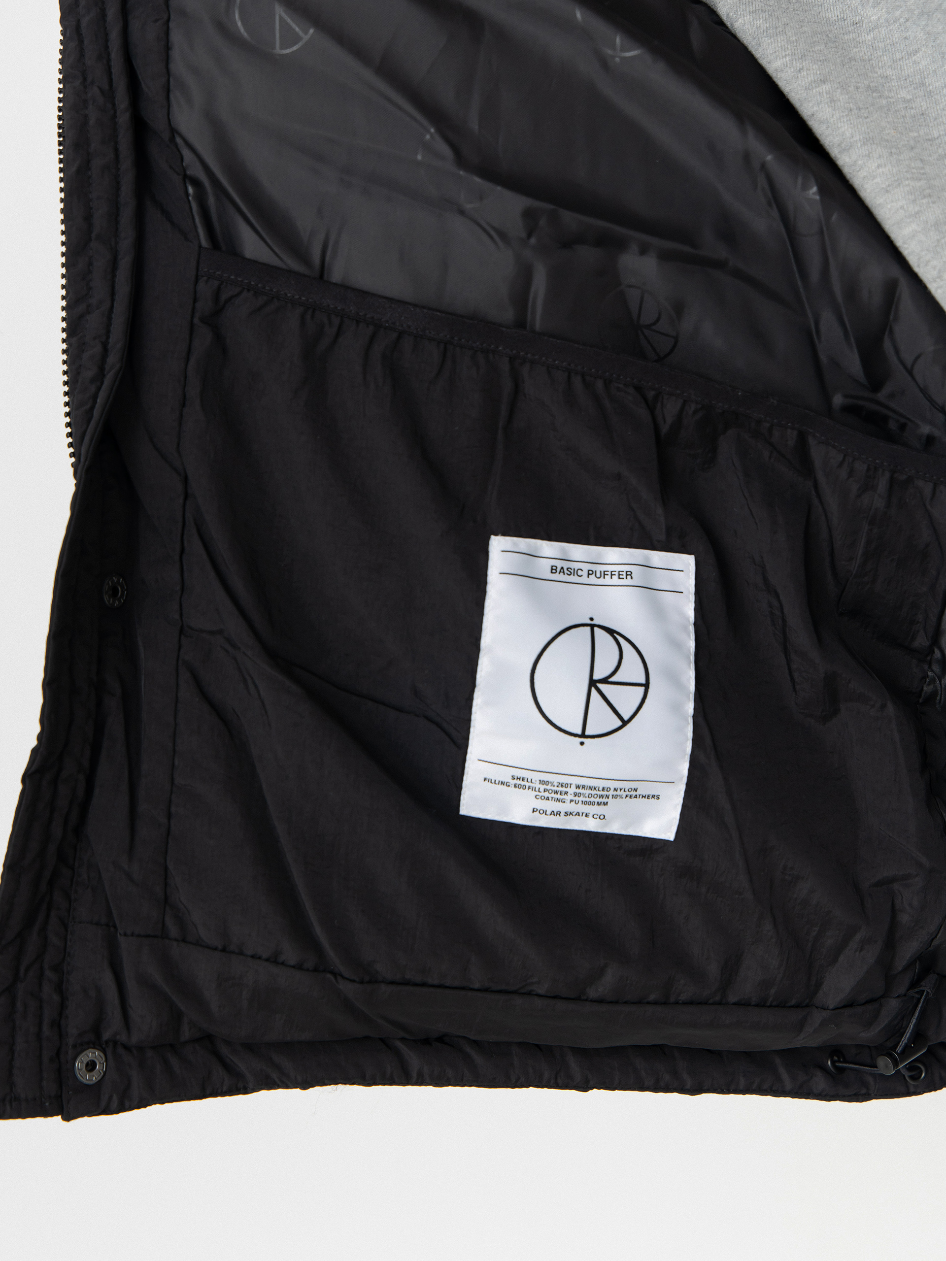 Geacă Polar Skate Basic Puffer (black)
