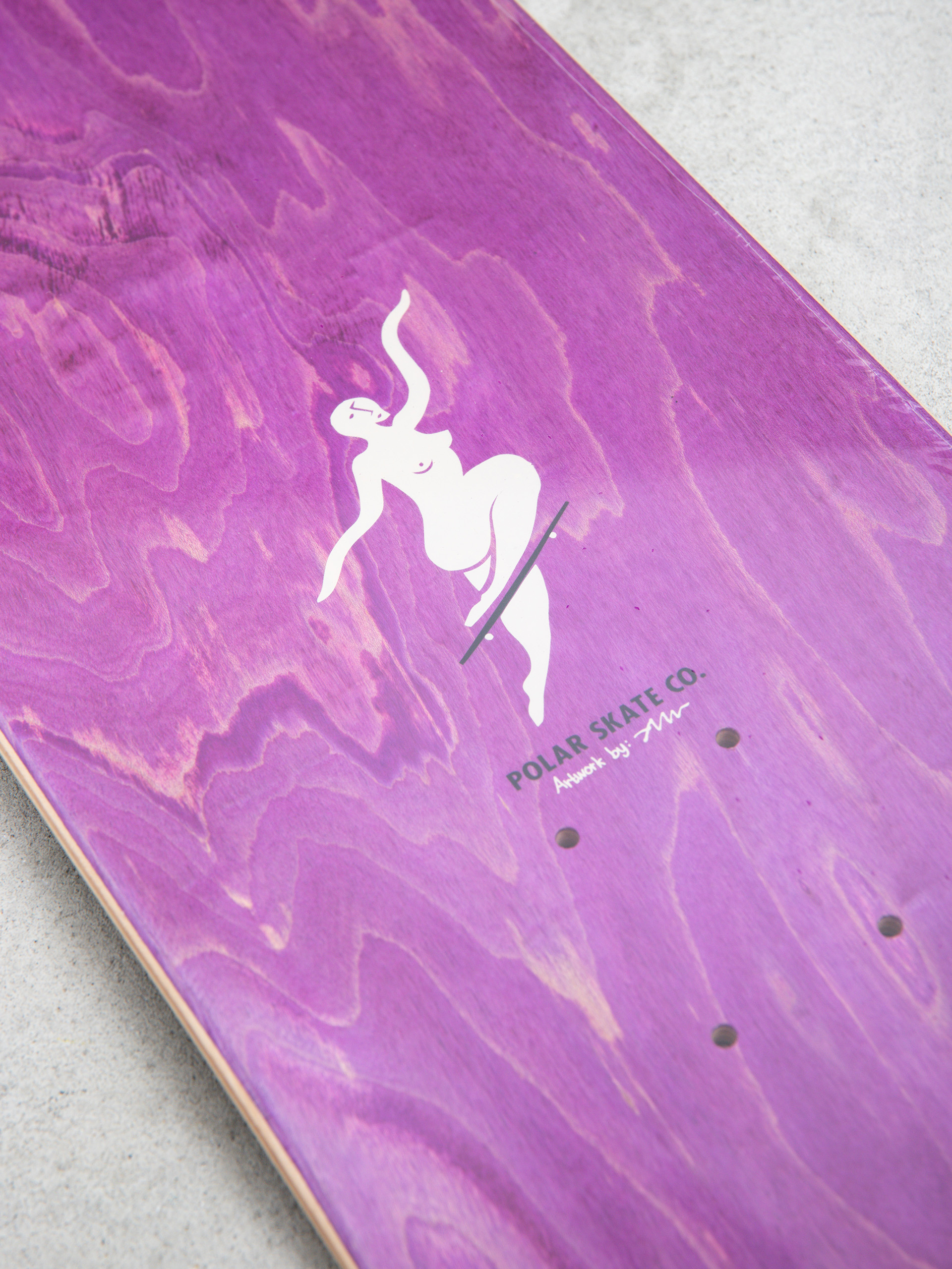 Placă Polar Skate Team No Comply (charcoal)