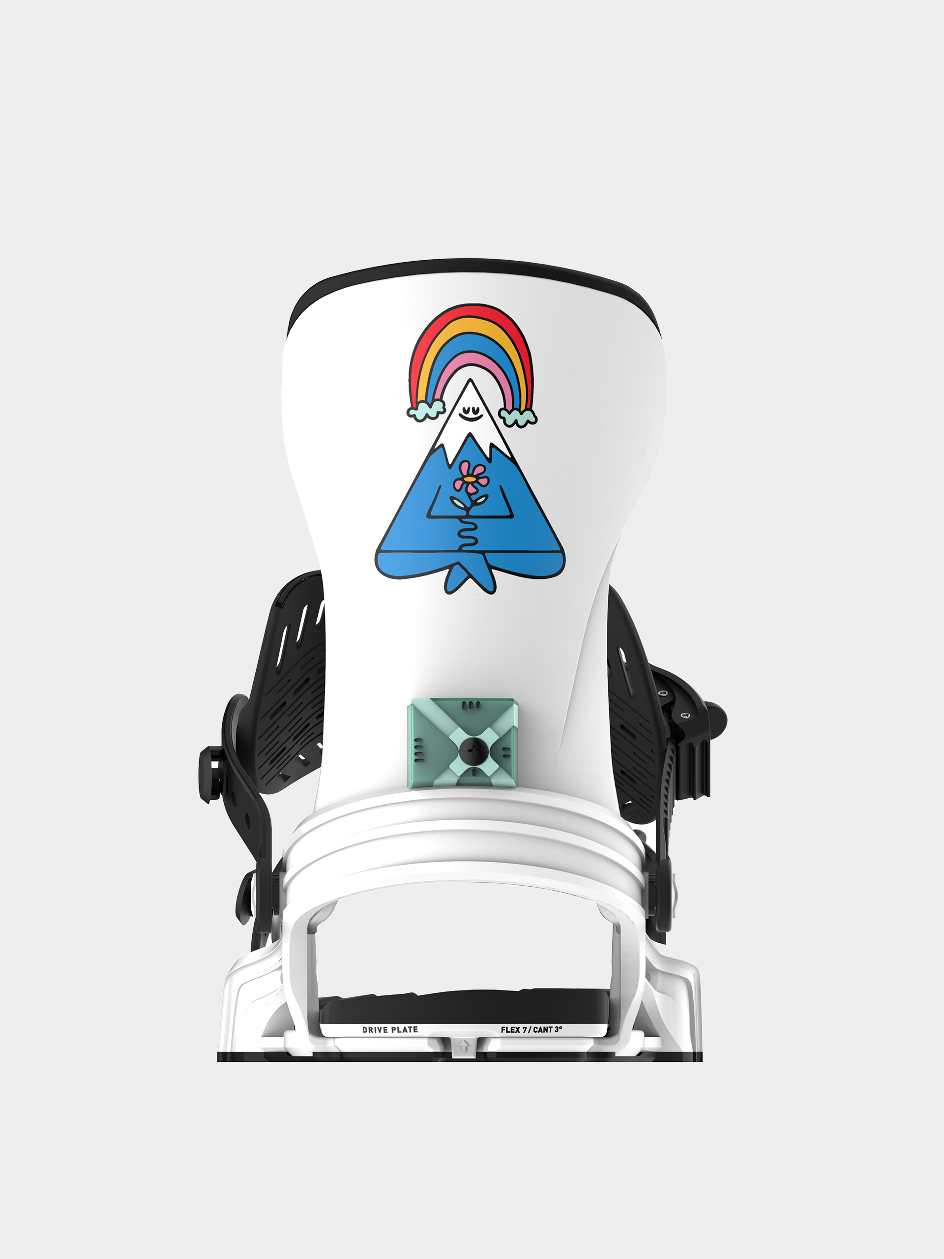 Pentru femei Legături pentru snowboard Bent Metal Stylist (white)