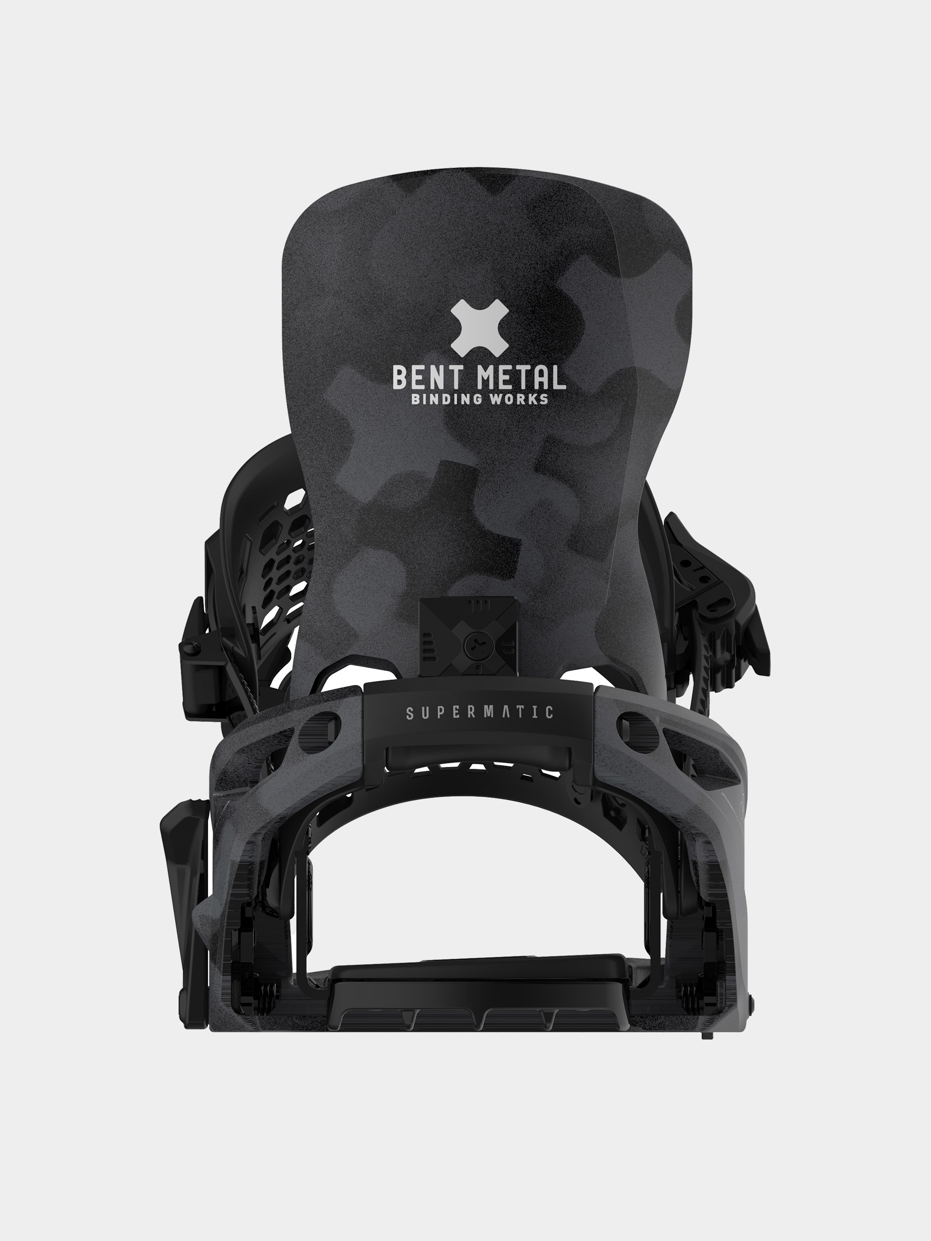 Pentru bărbați Legături pentru snowboard Bent Metal Lightning Supermatic (black)