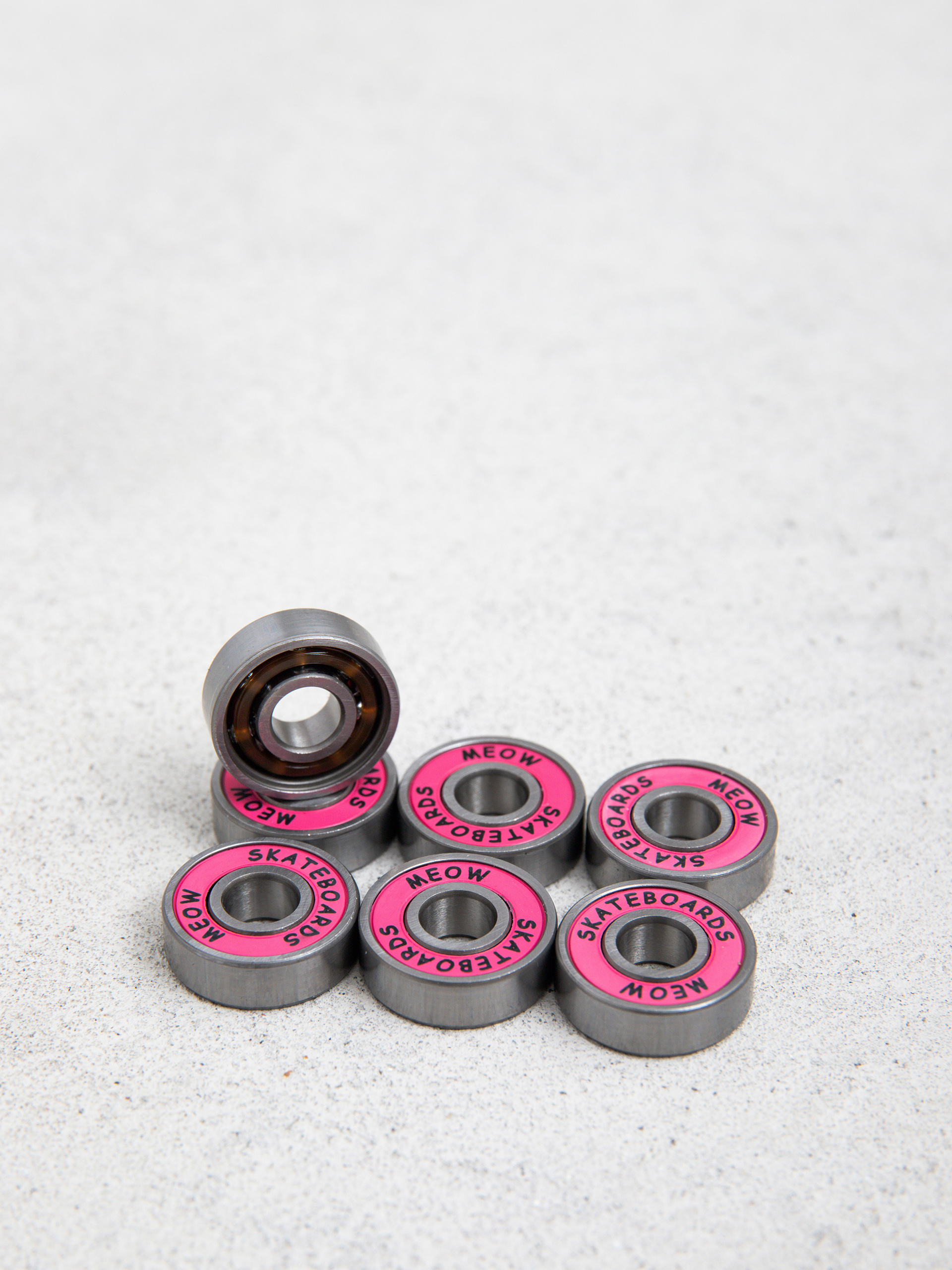 Rulmenți Meow Skateboards Abec 9 Bearings (pink)