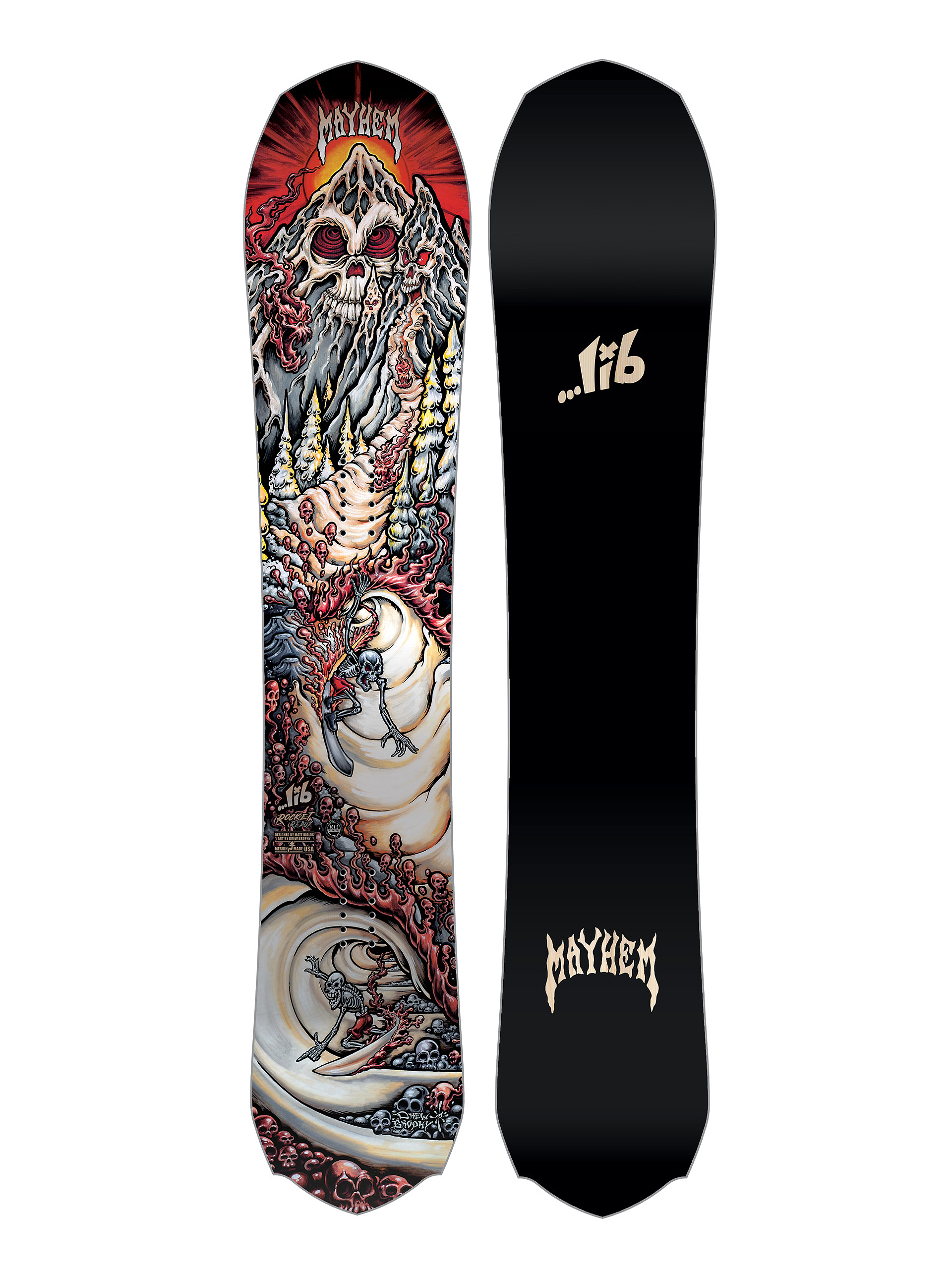 loquito　LIBTECH MAYHEMROCKET 157,5cm Snowboard Lib Tech Mayhem Rocket - multicolor