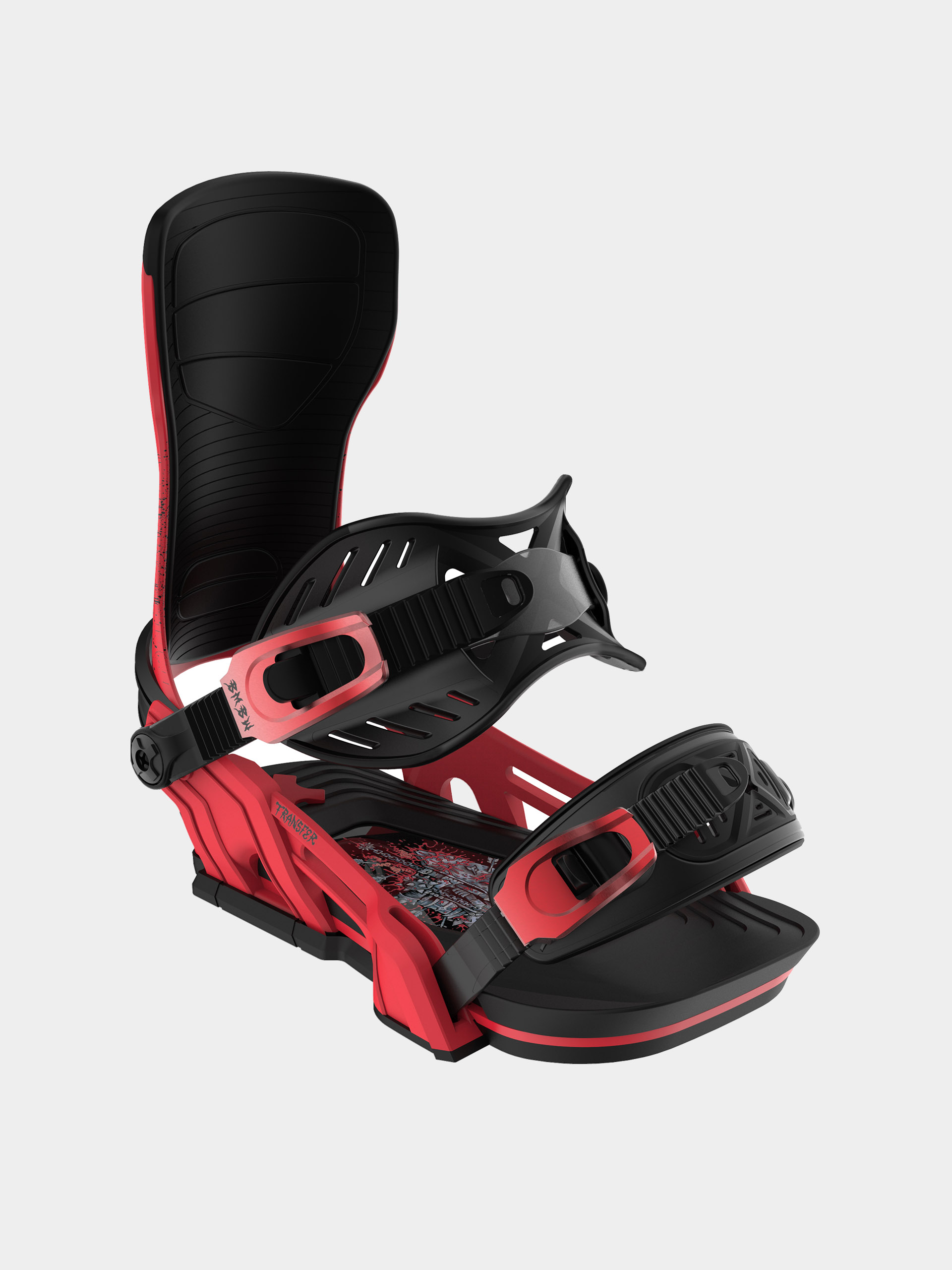 Legături pentru snowboard Bent Metal Transfer (red)