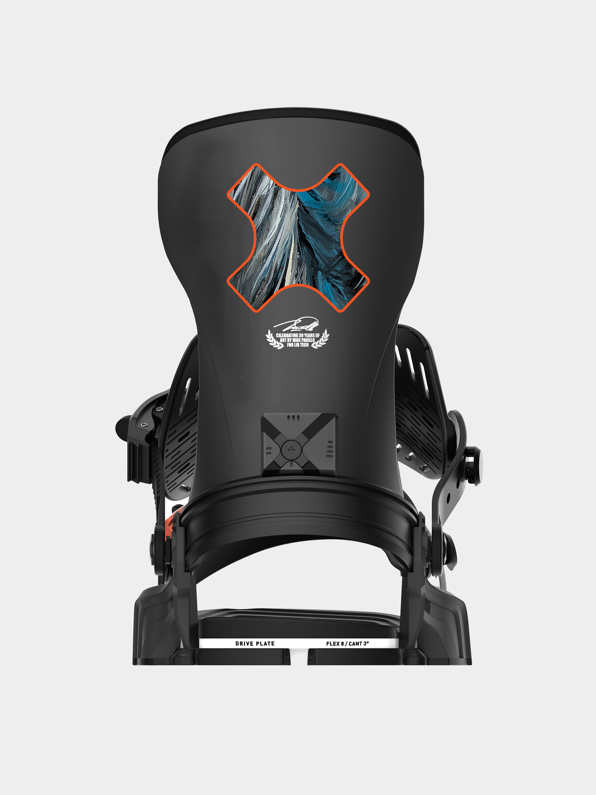 Pentru bărbați Legături pentru snowboard Bent Metal Transfer (black)