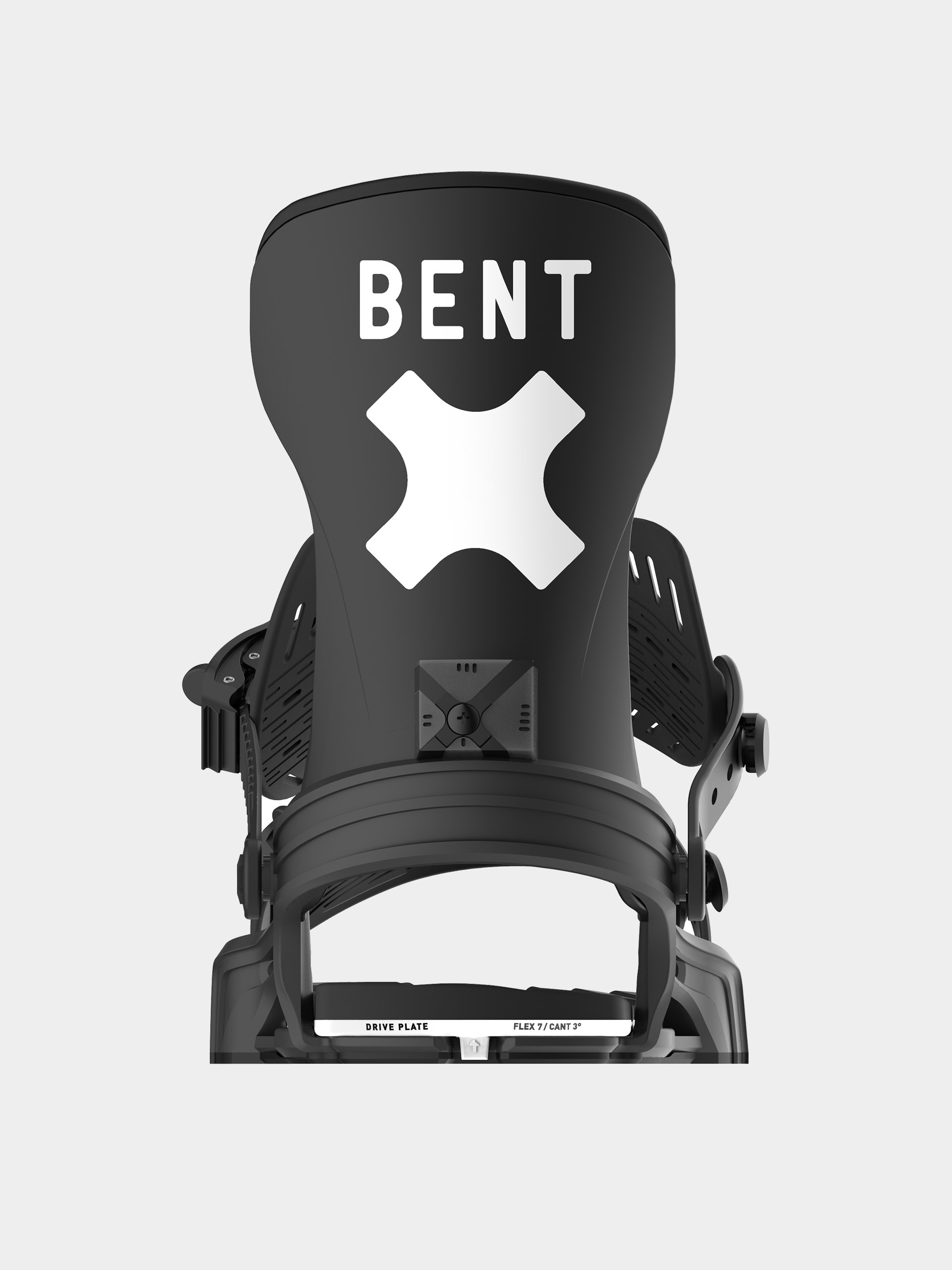 Pentru bărbați Legături pentru snowboard Bent Metal Axtion (black)