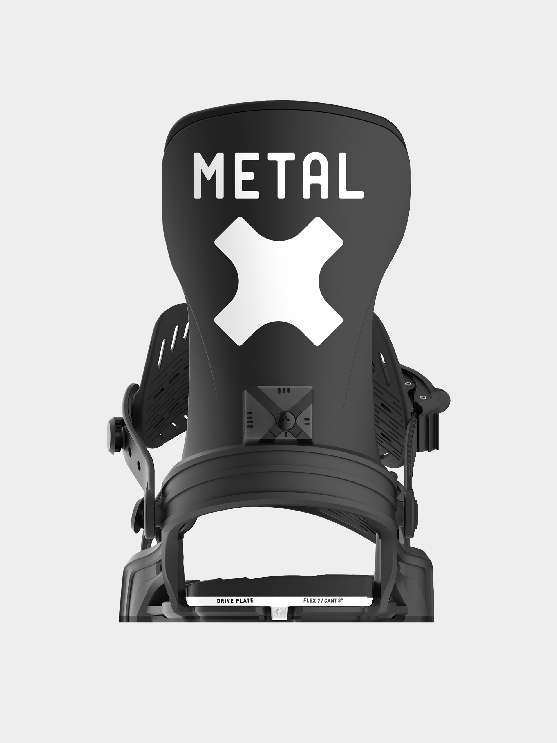 Pentru bărbați Legături pentru snowboard Bent Metal Axtion (black)