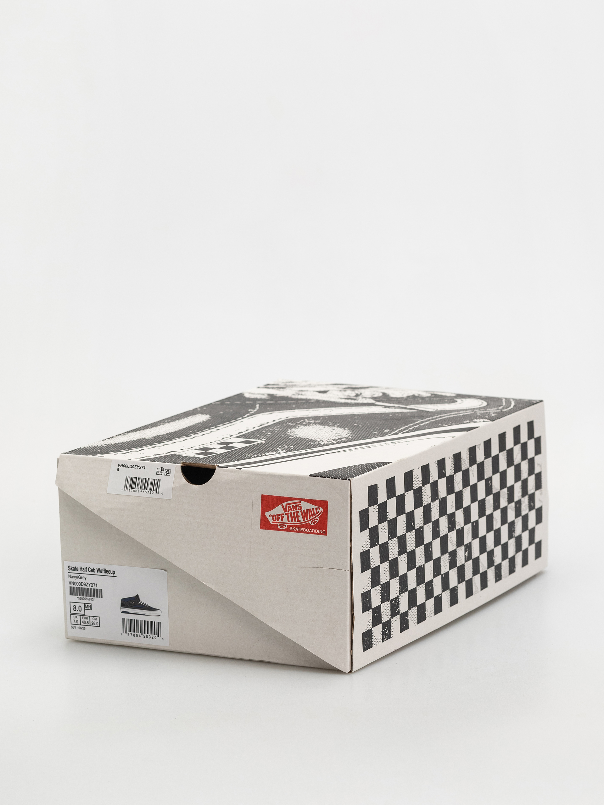 Pantofi Vans Skate Half Cab Wafflecup (navy/grey)