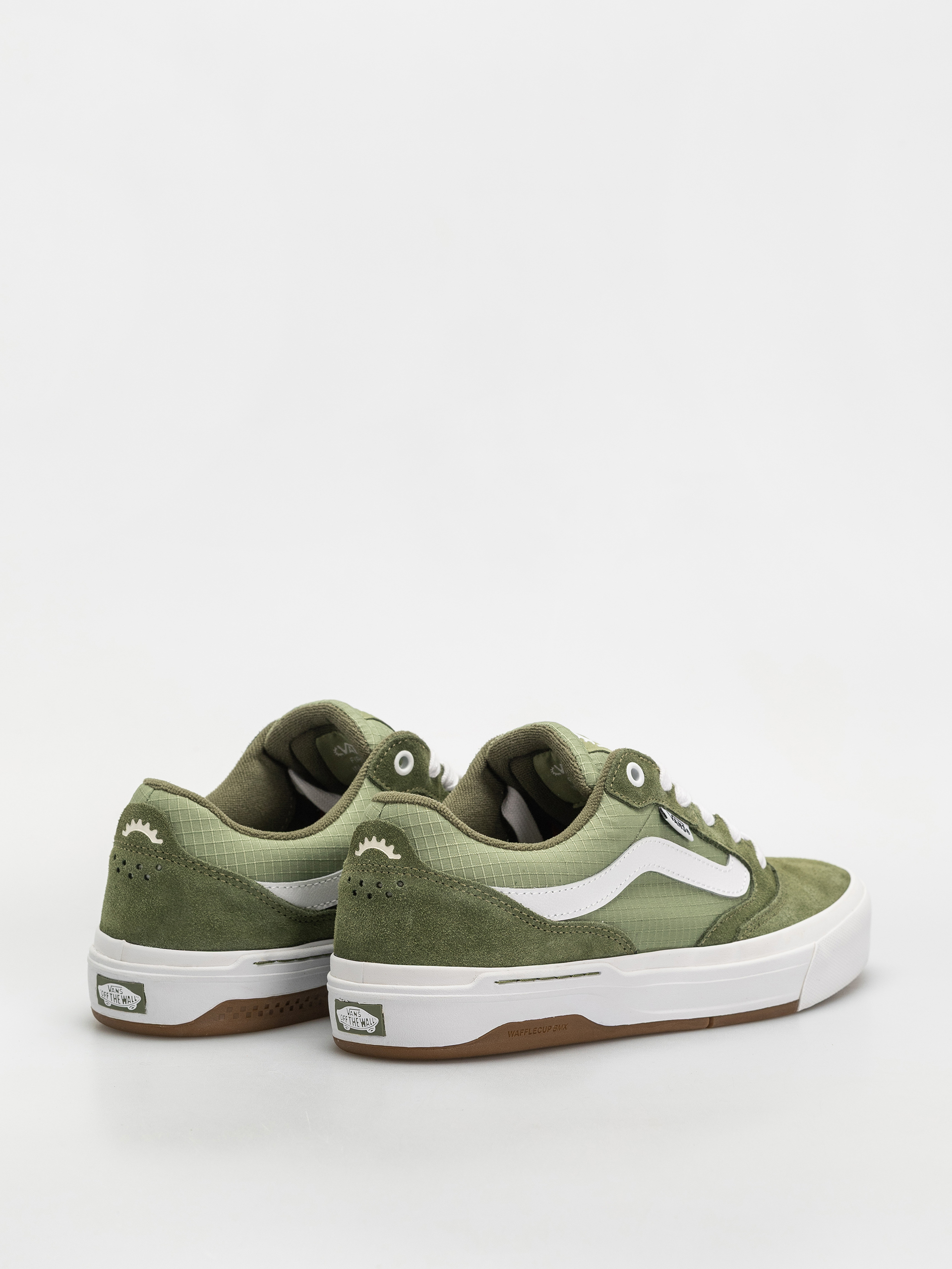 Pantofi Vans Bmx Proof Wafflecup (olive/white)