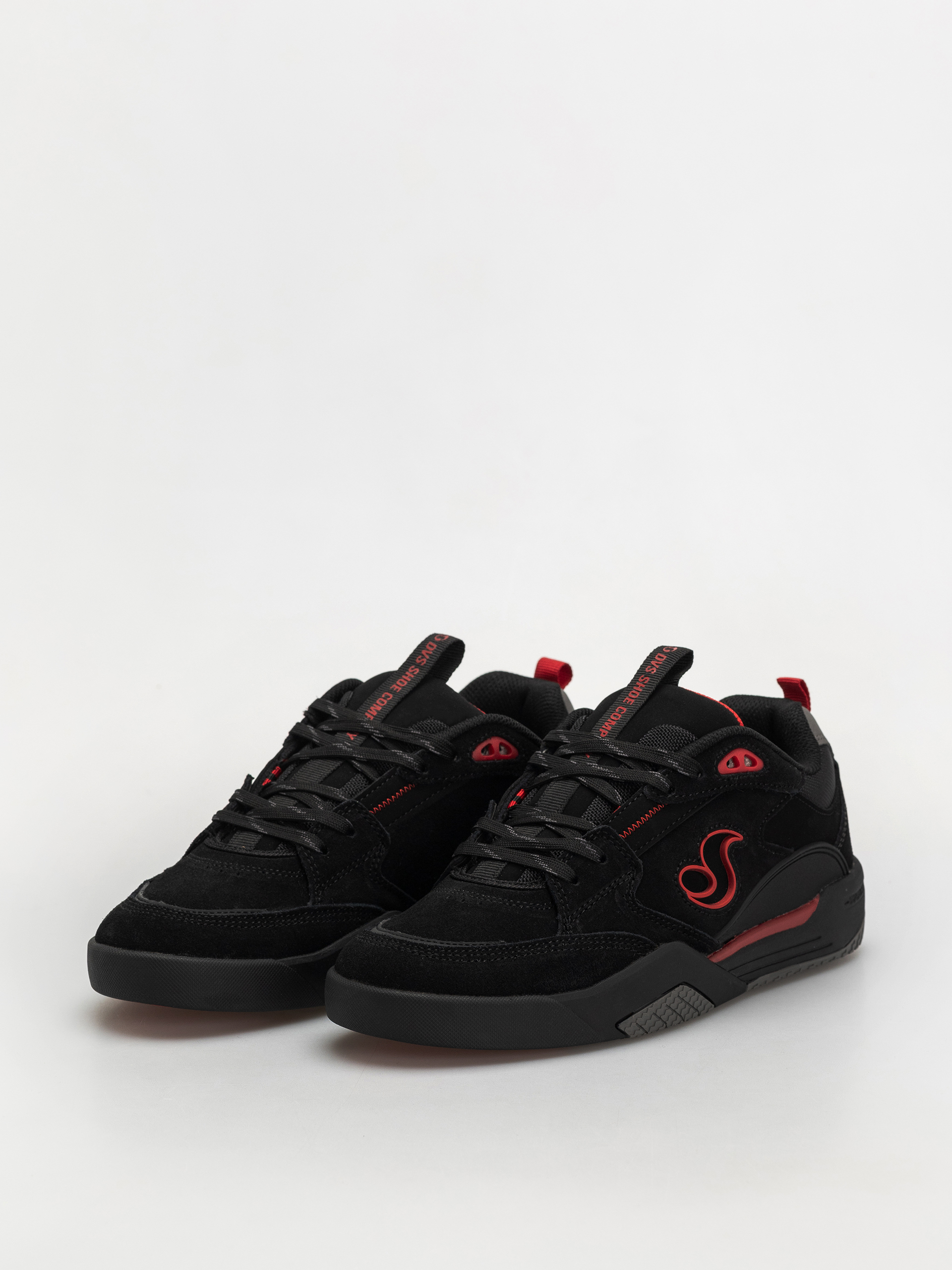 Pantofi DVS Slot (blk/blk/red)