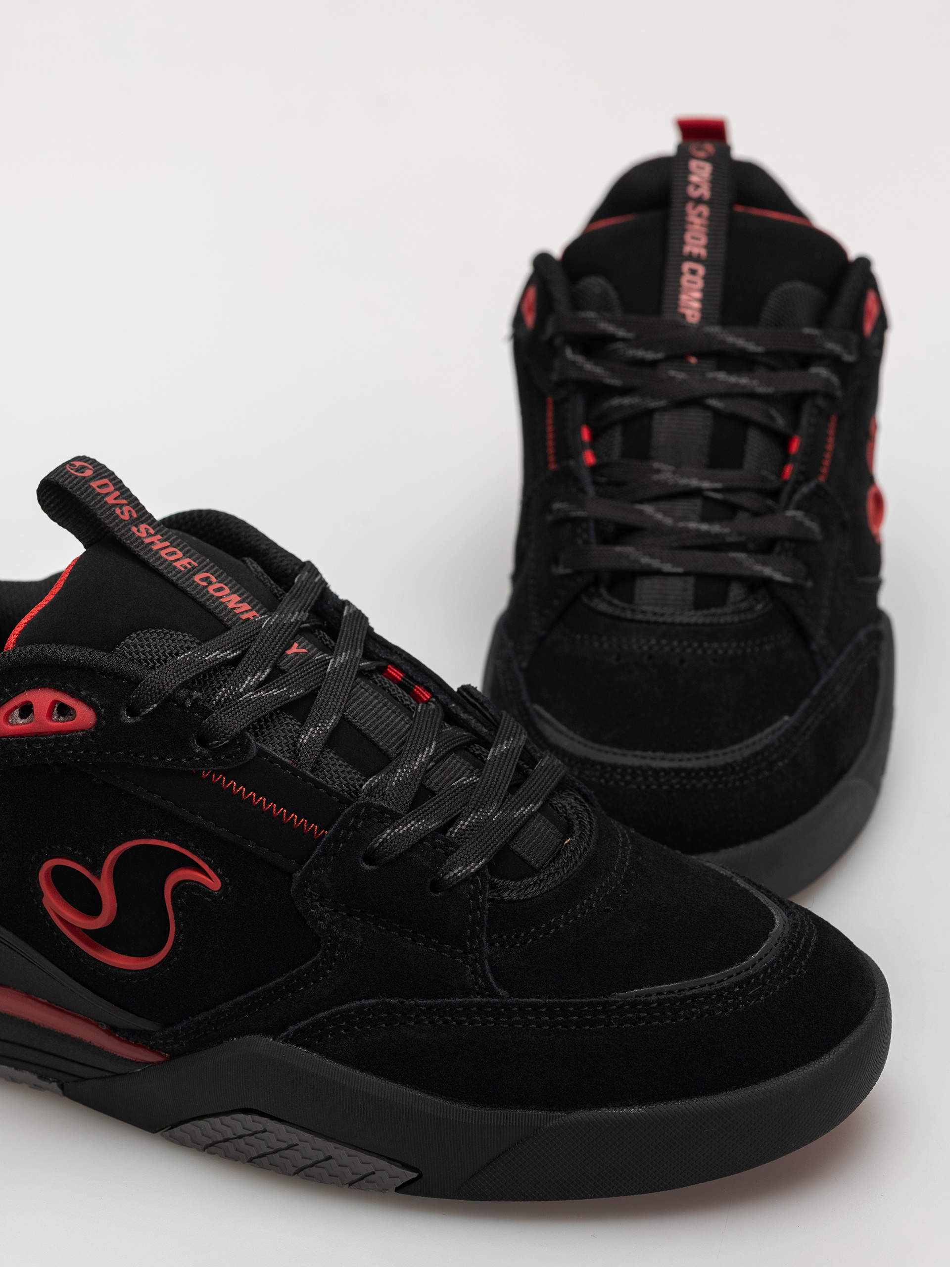 Pantofi DVS Slot (blk/blk/red)