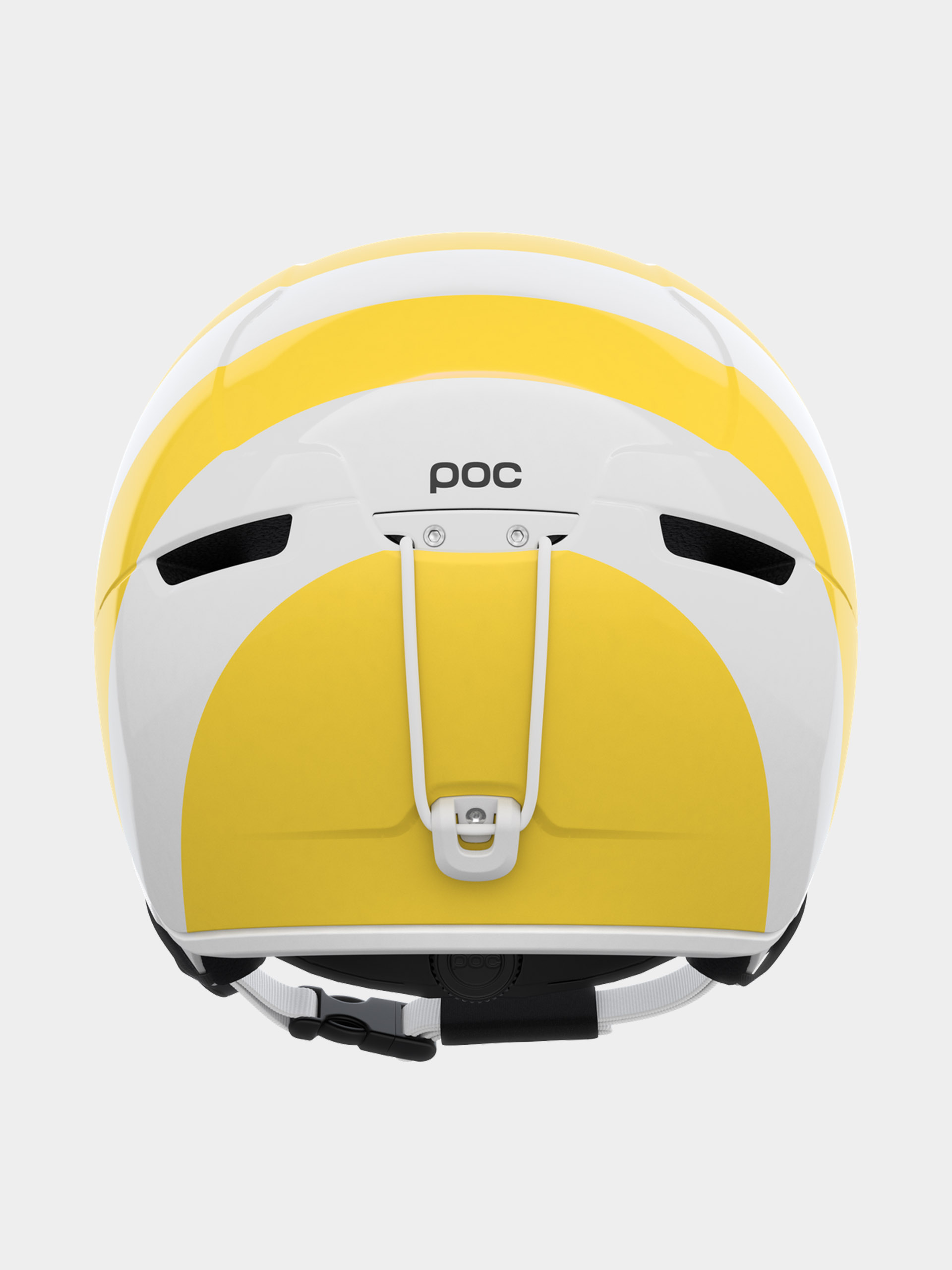 Cască POC Obex Pure (jaune/blanc)