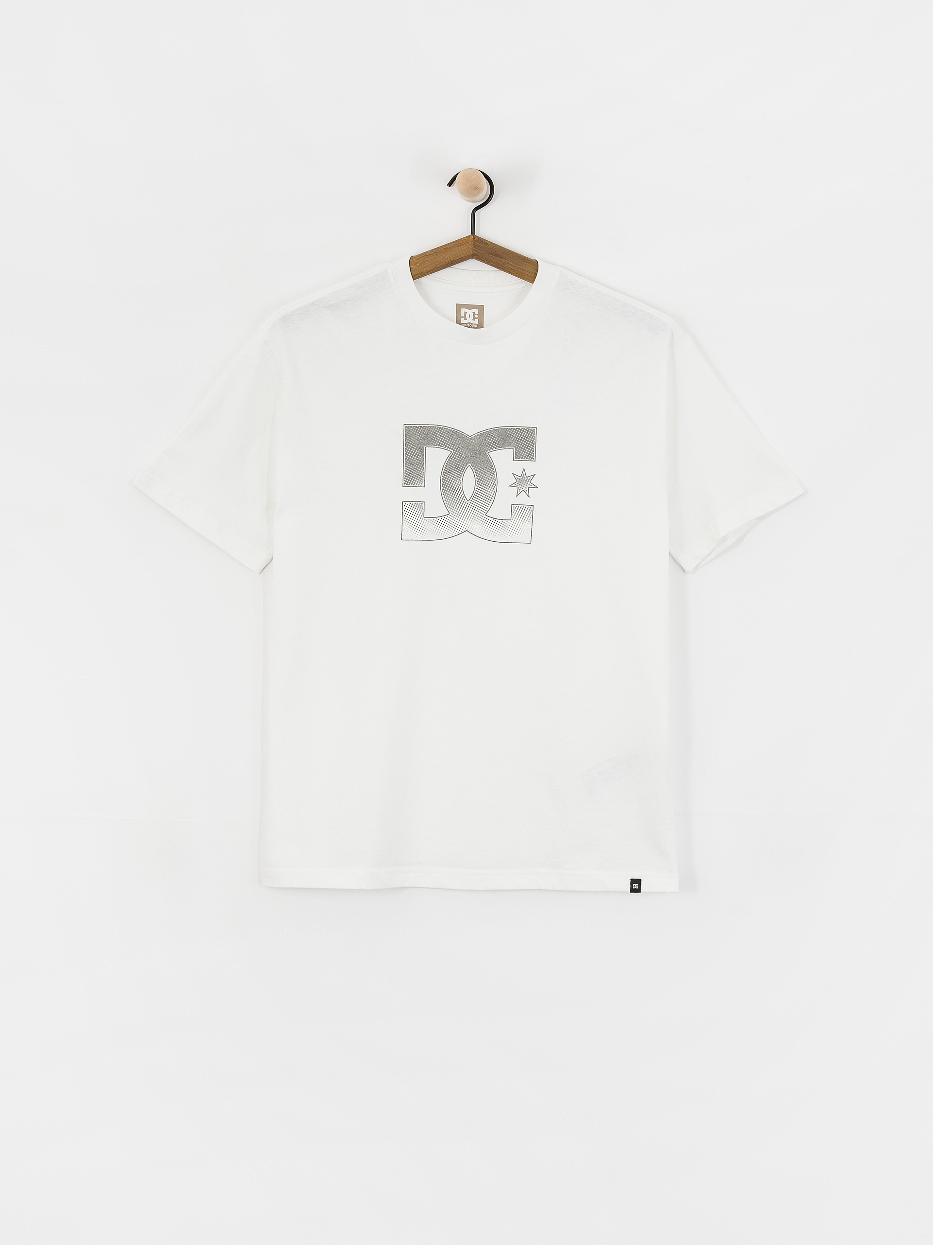 Tricou DC Star Reflective (white)