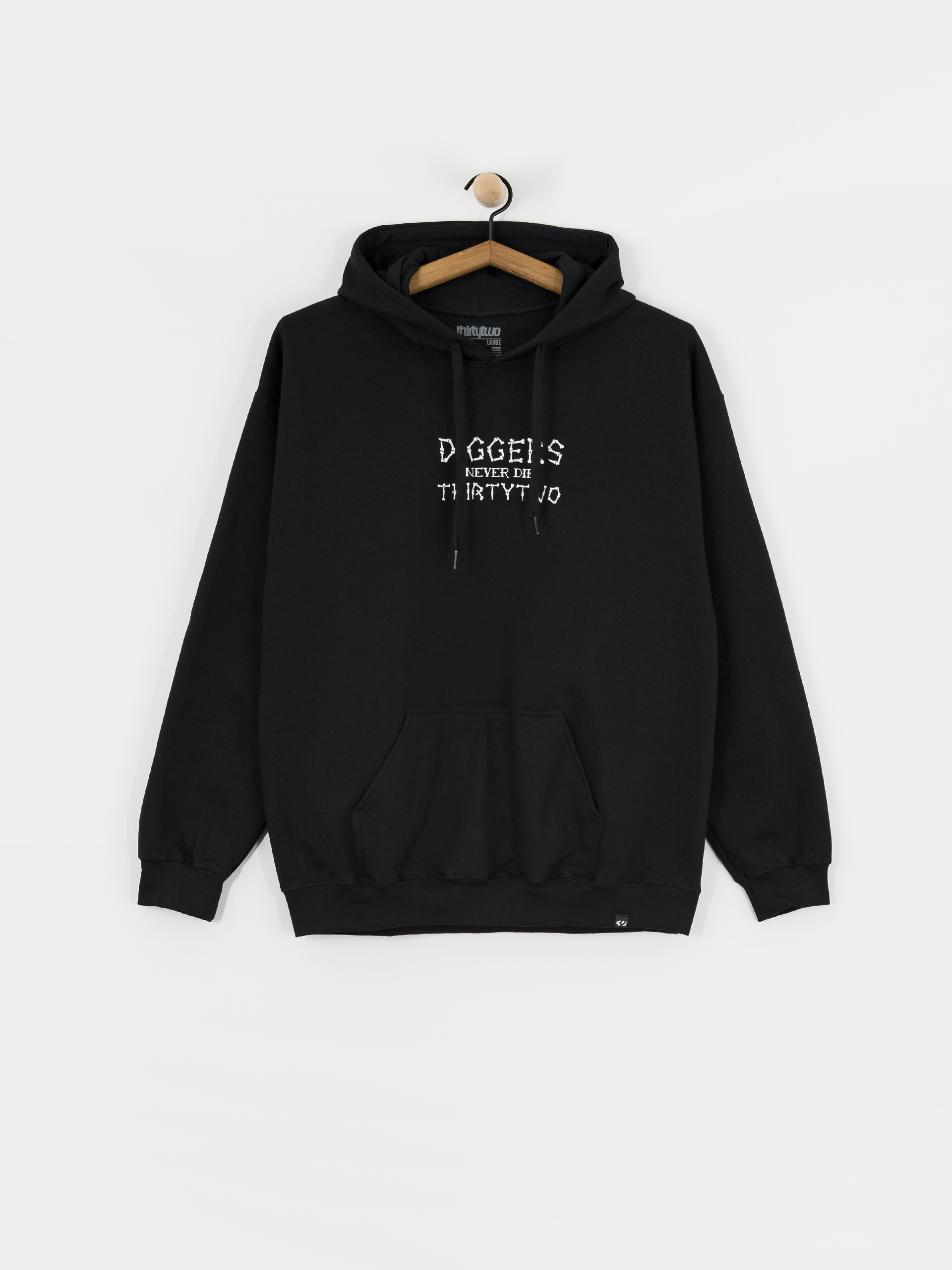 Hanorac cu glugă ThirtyTwo Digger HD (black)