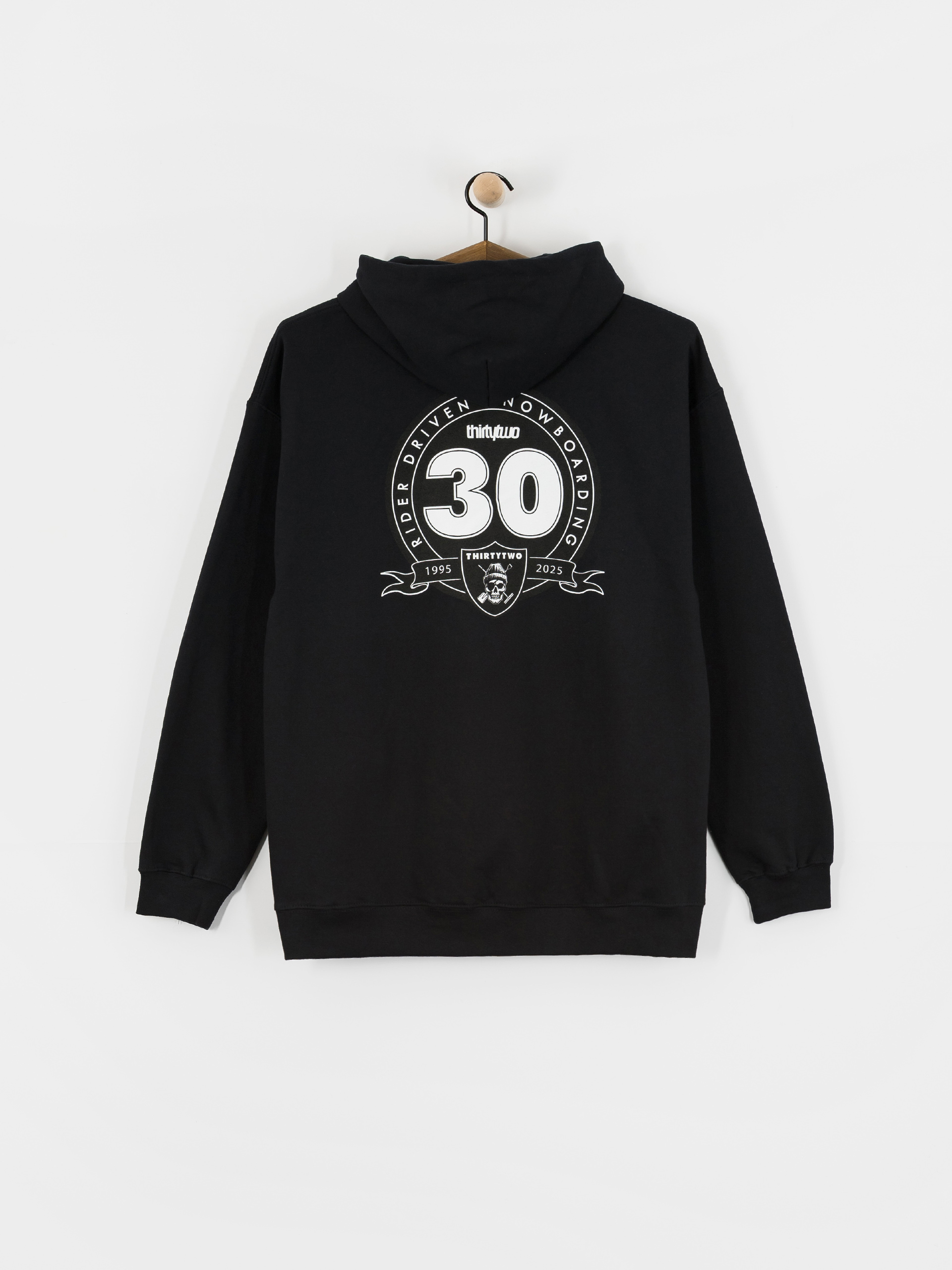 Hanorac cu glugă ThirtyTwo 30 Yr HD (black)