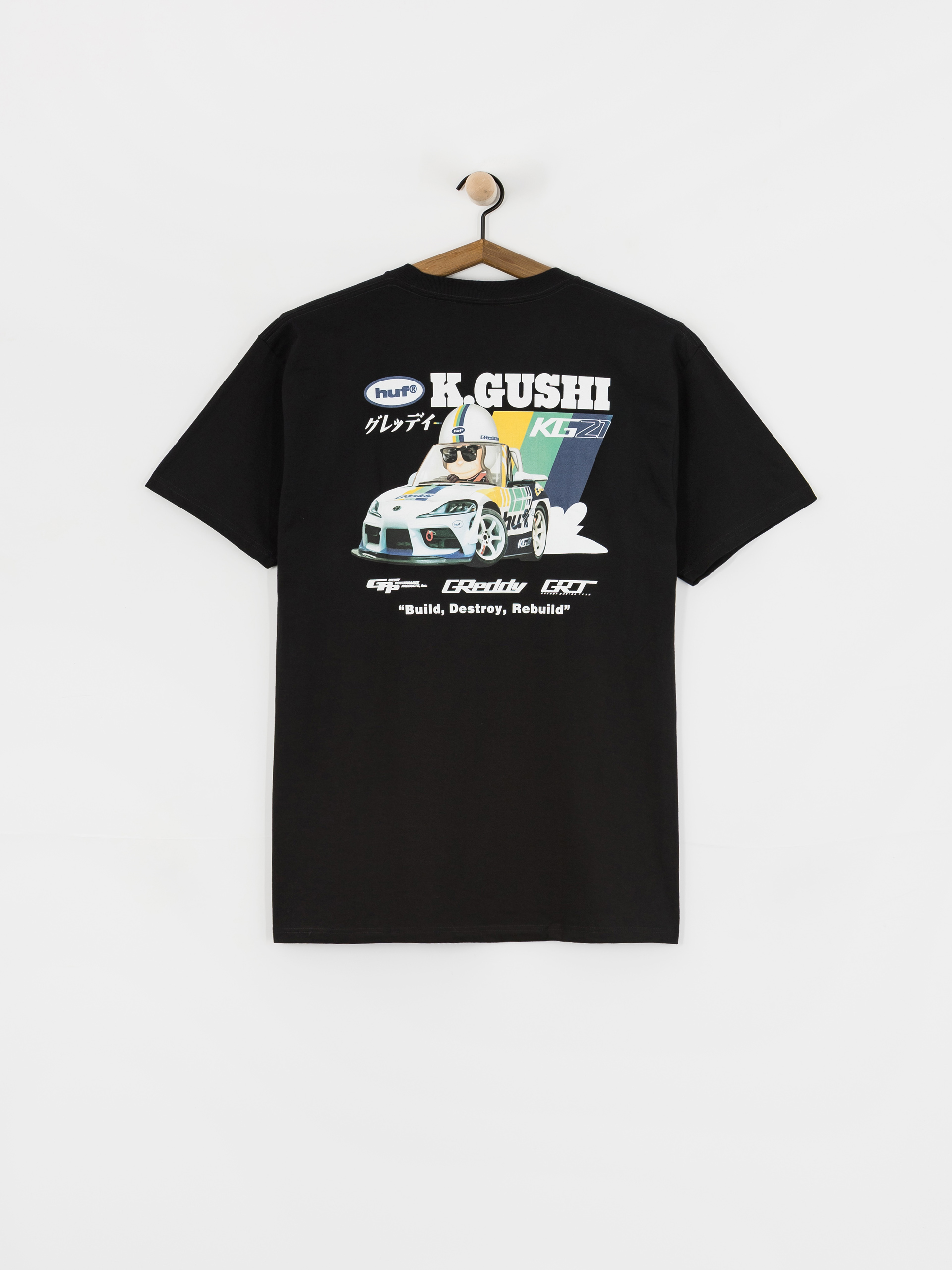 Tricou HUF X Greddy Gushi