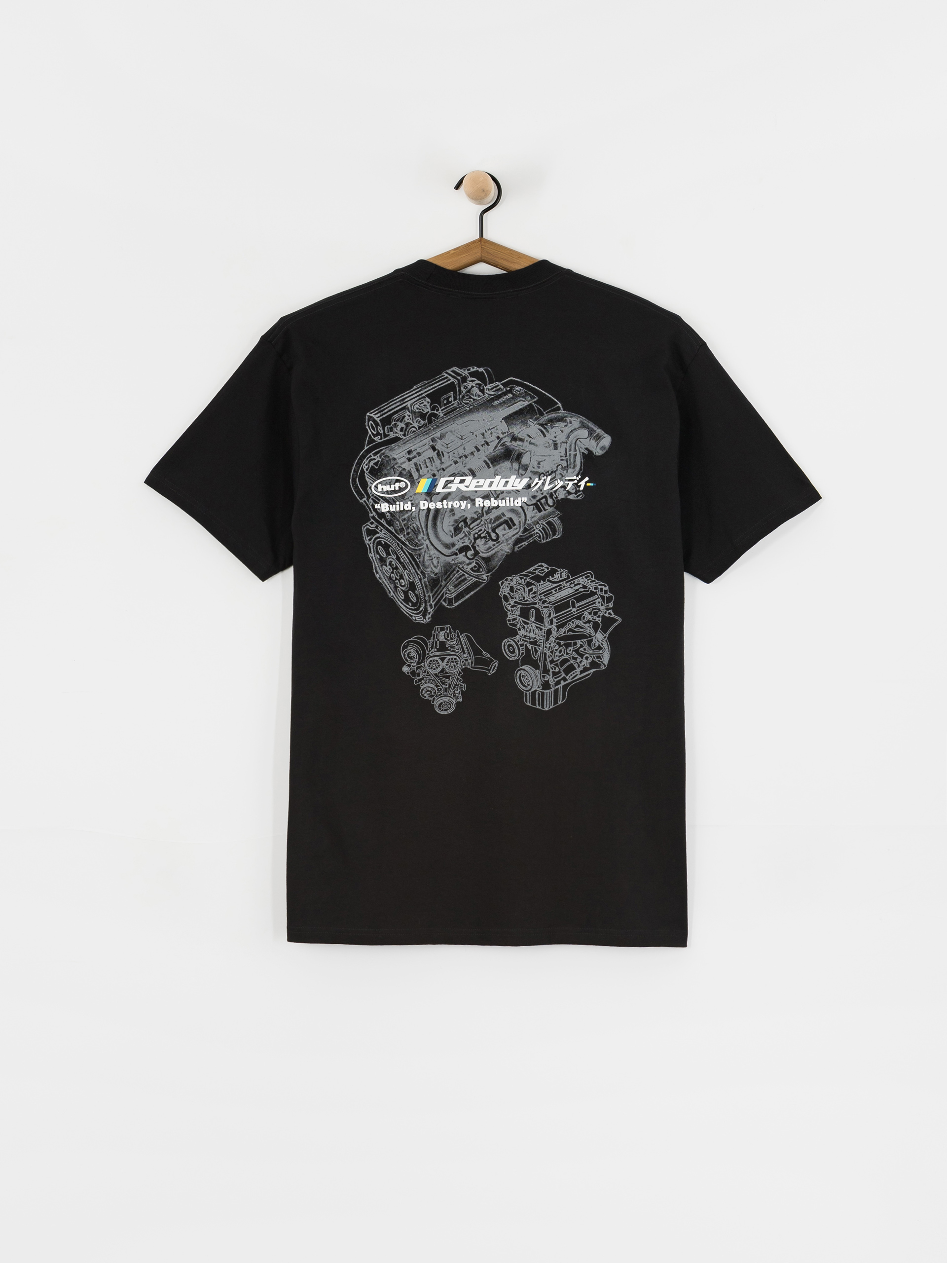 Tricou HUF X Greddy Motors