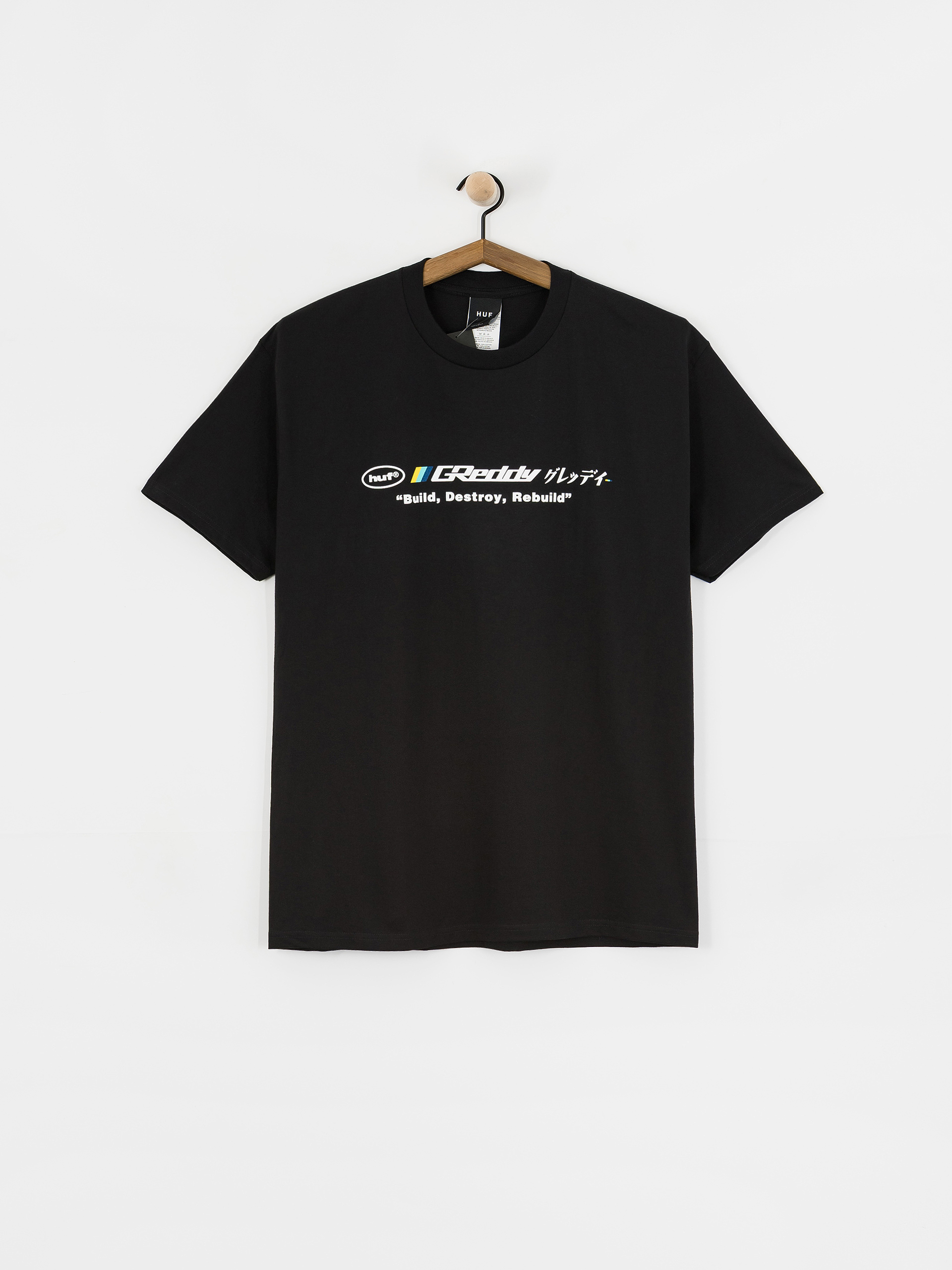Tricou HUF X Greddy Motors (black)