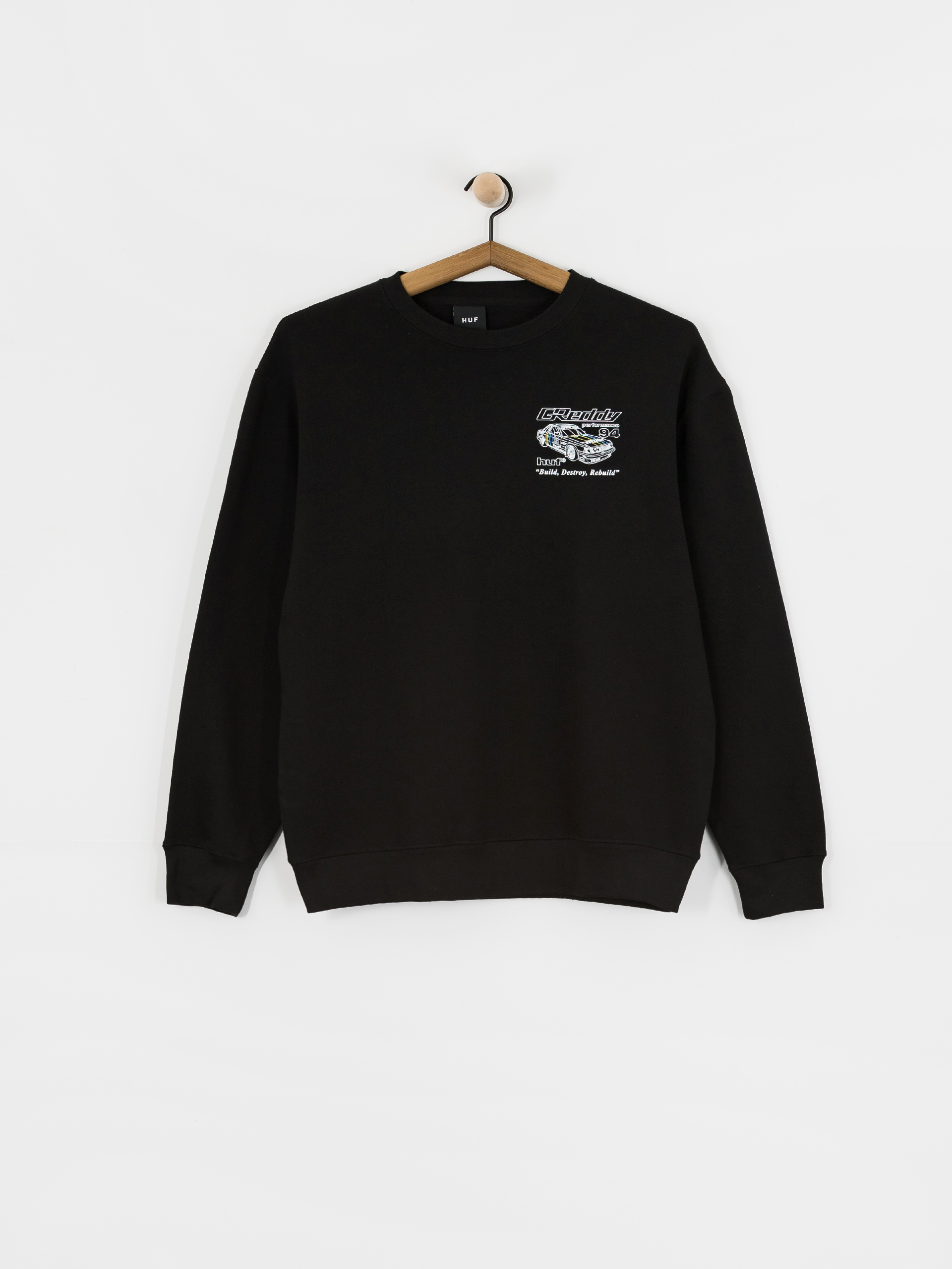 Hanorac HUF X Greddy Retro Mod (black)