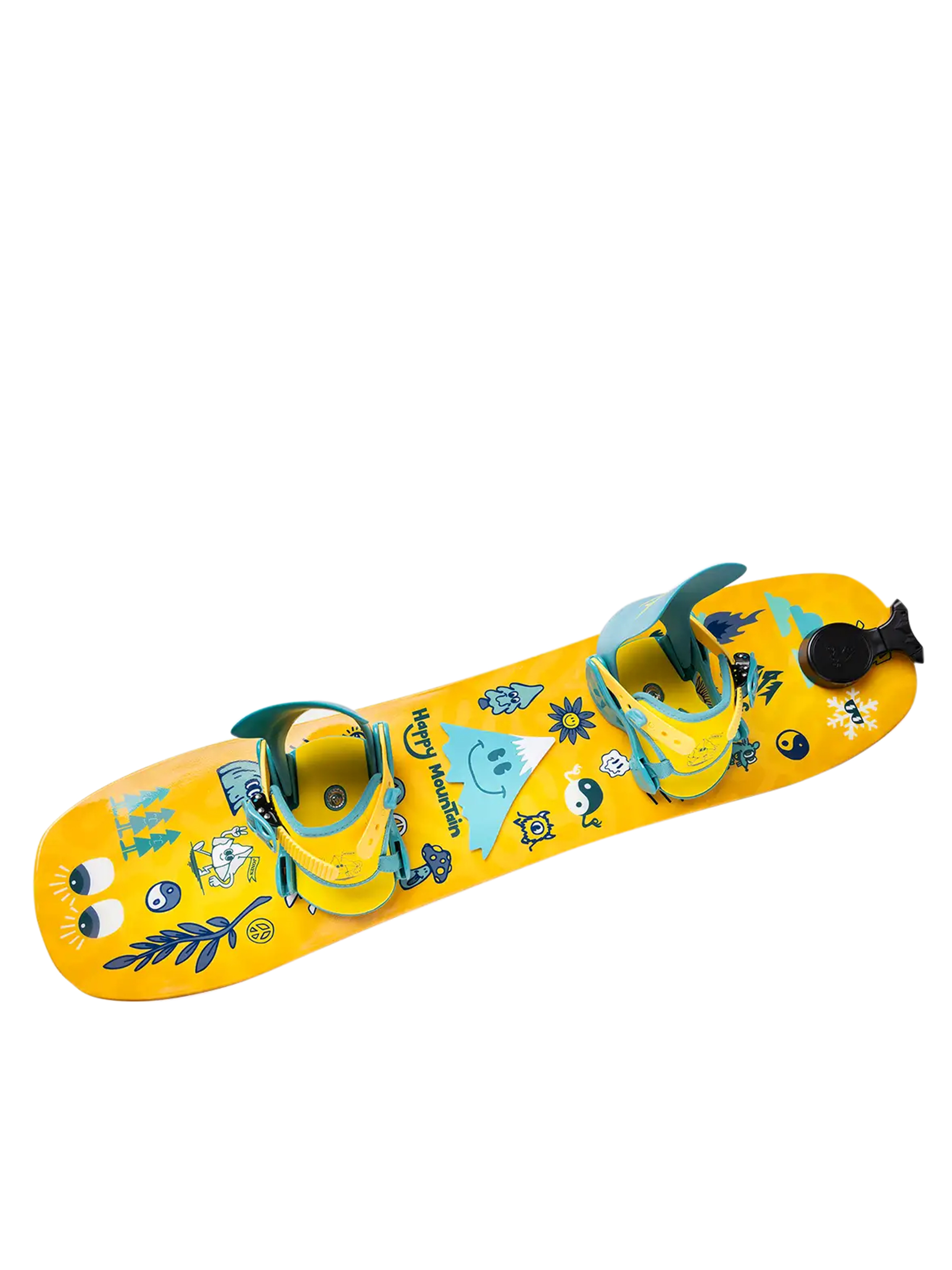 Snowboard Jones Snowboards Kid's Happy Mountain Package JR (yellow)