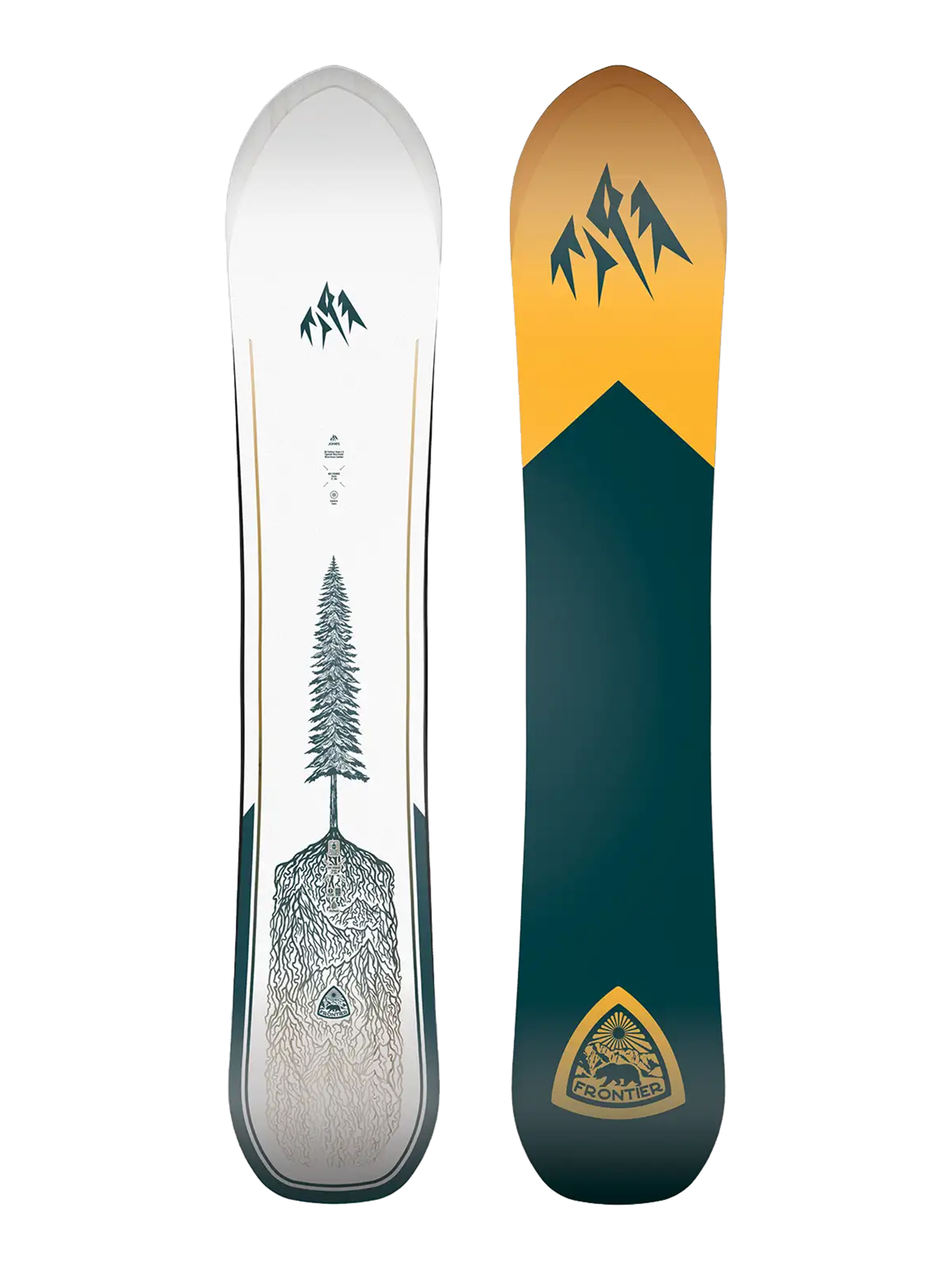 Snowboard Jones Snowboards Frontier 2.0 (white)