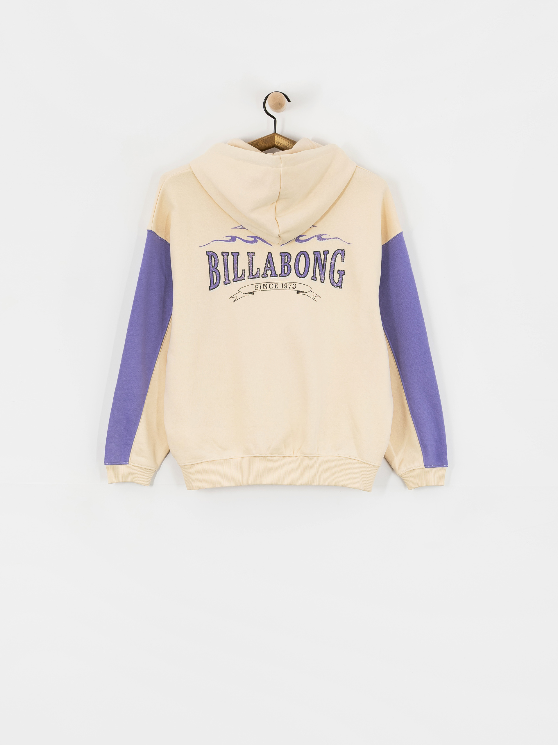 Hanorac cu glugă Billabong 73 HD Wmn (whitecap)