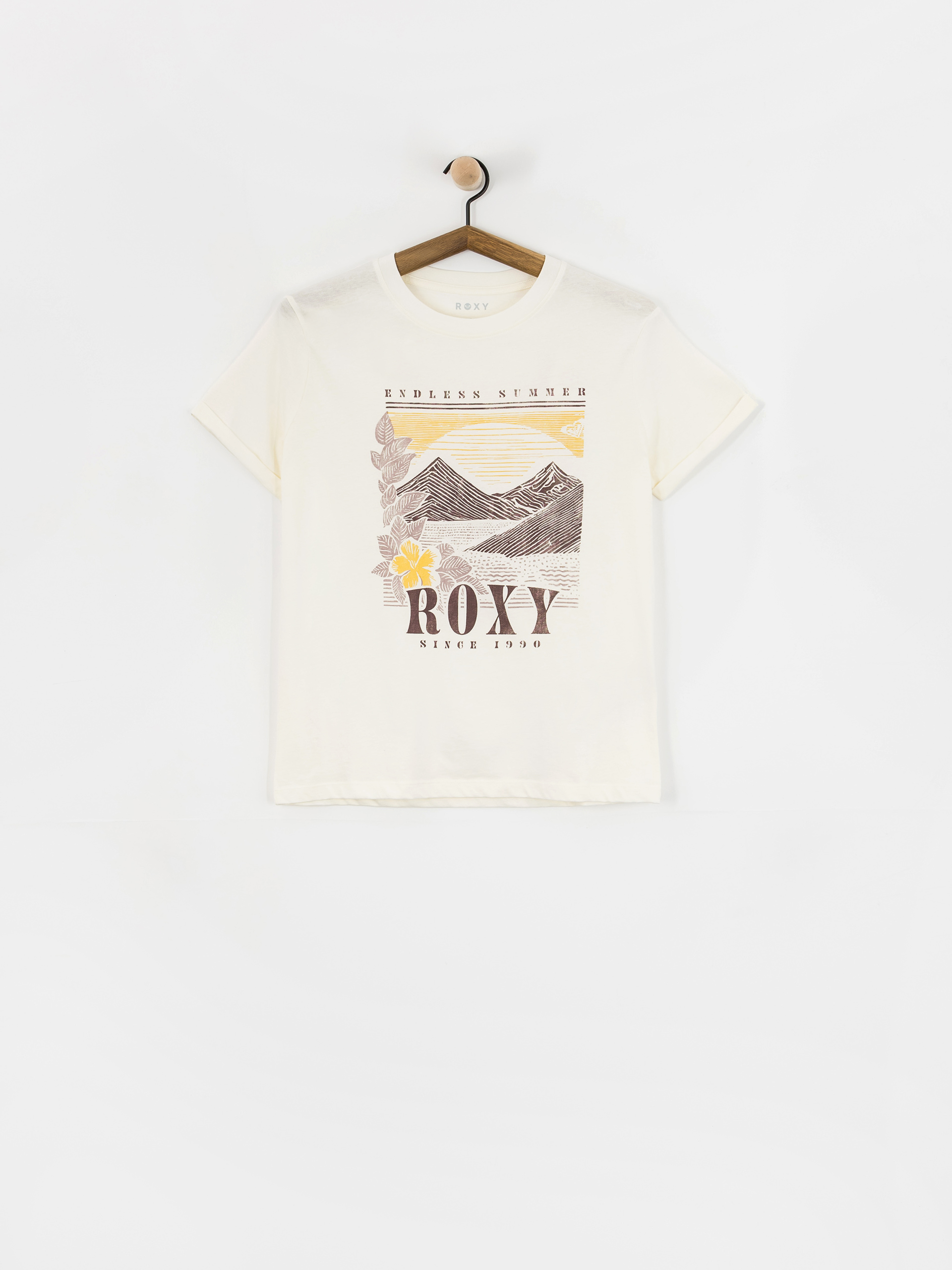 Tricou Roxy Oceanregular Poster Wmn (egret)