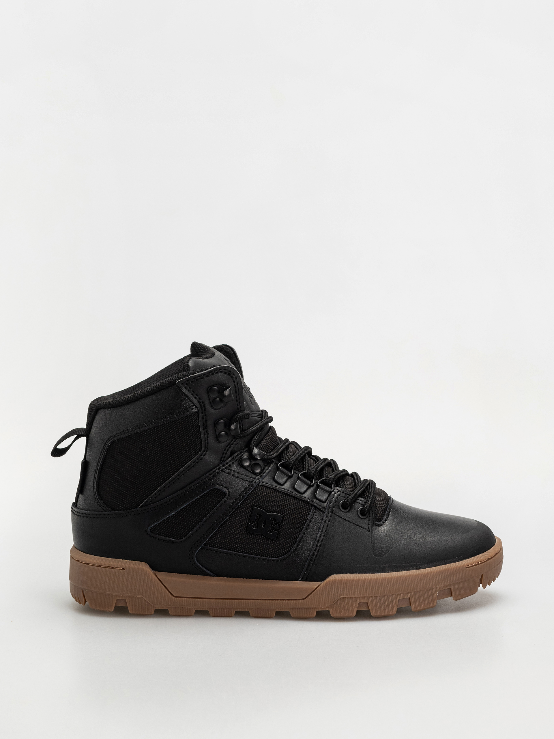Pantofi DC Pure High Top Wr (black/gum)