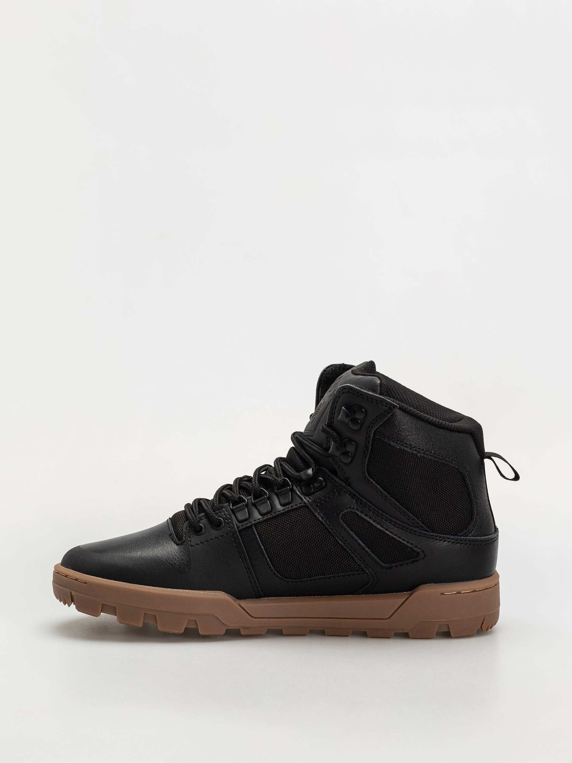 Pantofi DC Pure High Top Wr (black/gum)
