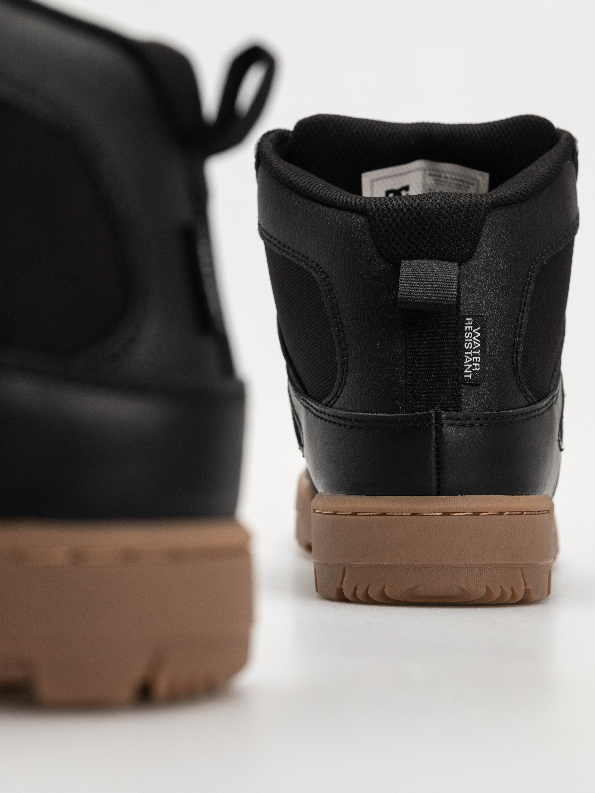 Pantofi DC Pure High Top Wr (black/gum)