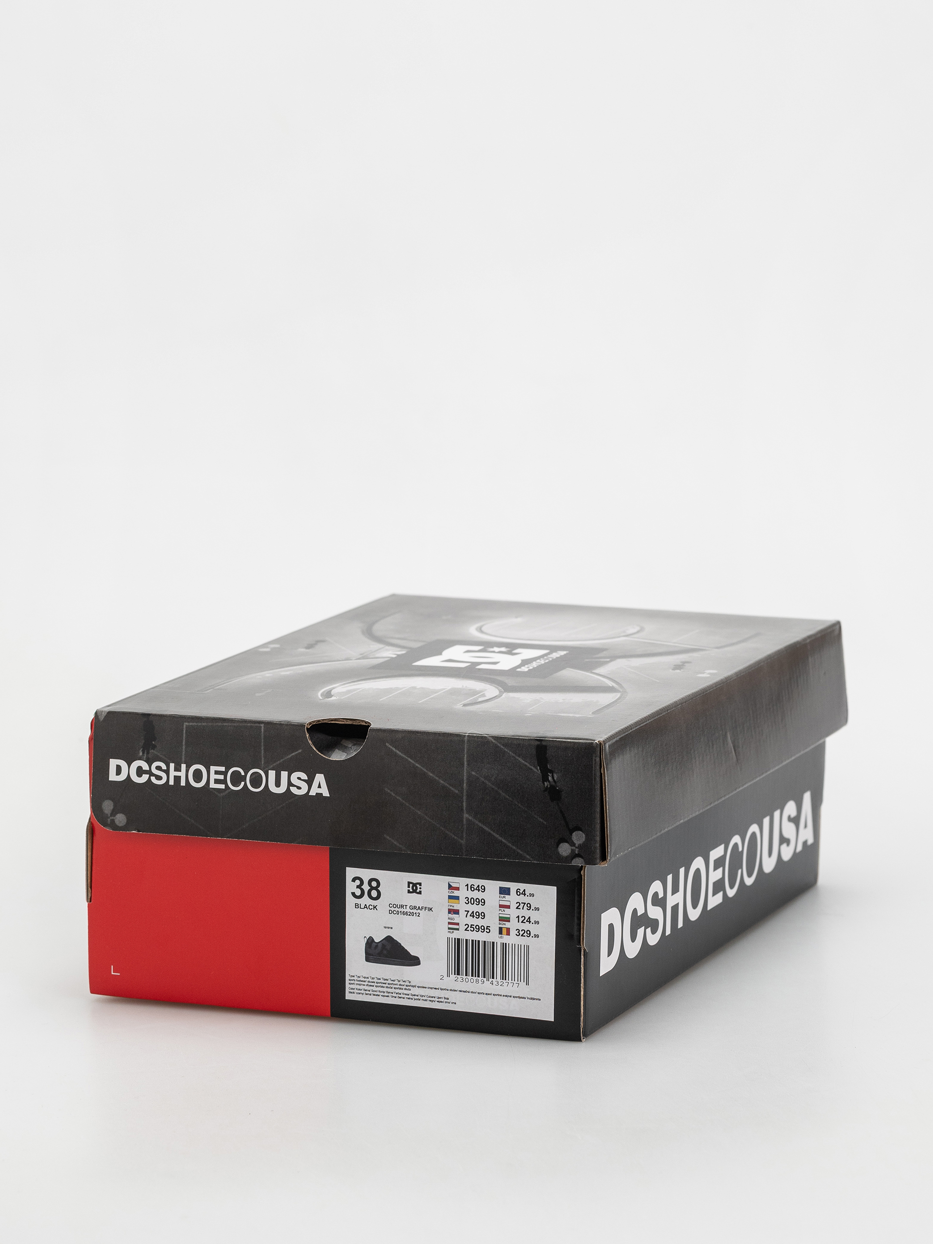 Pantofi DC Court Graffik Wmn (black/black/black)