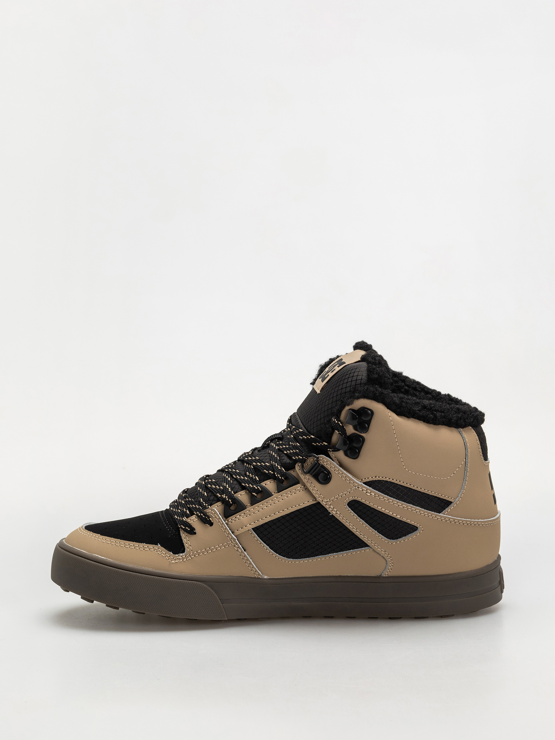 Pantofi DC Pure High Top Wc Wnt (tan/black)