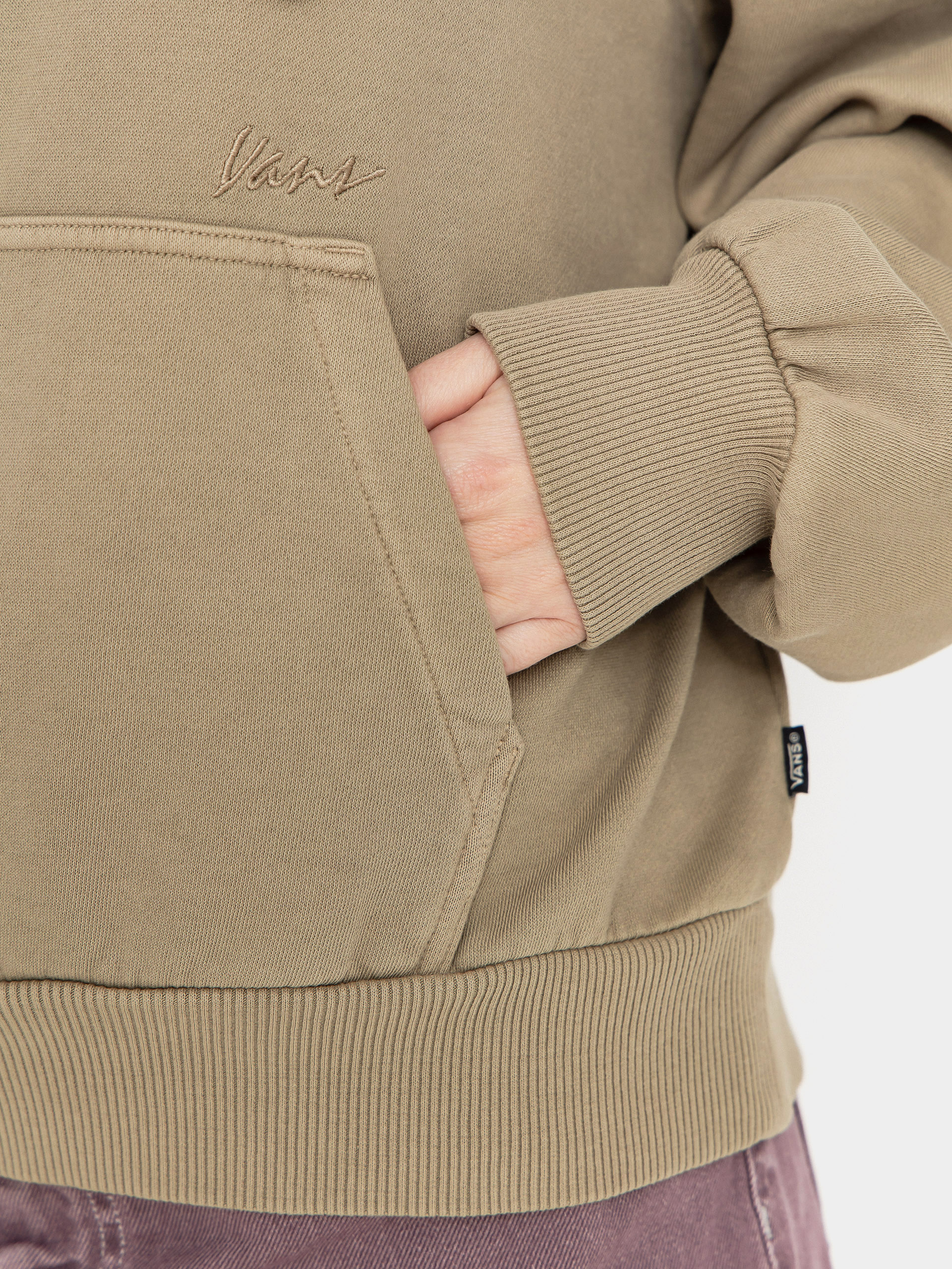 Hanorac cu glugă Vans Retro HD Wmn (bay leaf)