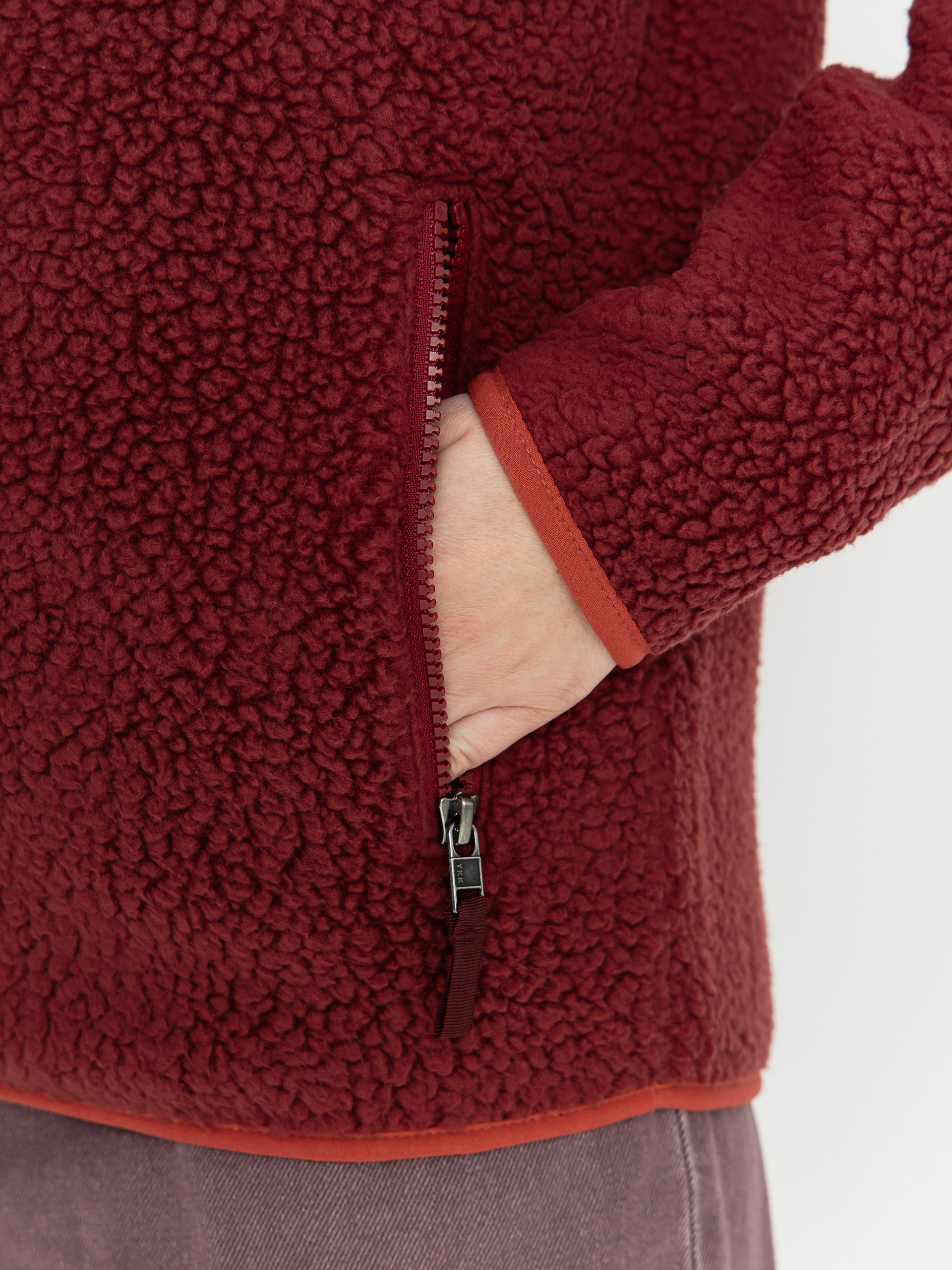 Pentru femei Hanorac din fleece Patagonia Retro Pile HD (sequoia red)