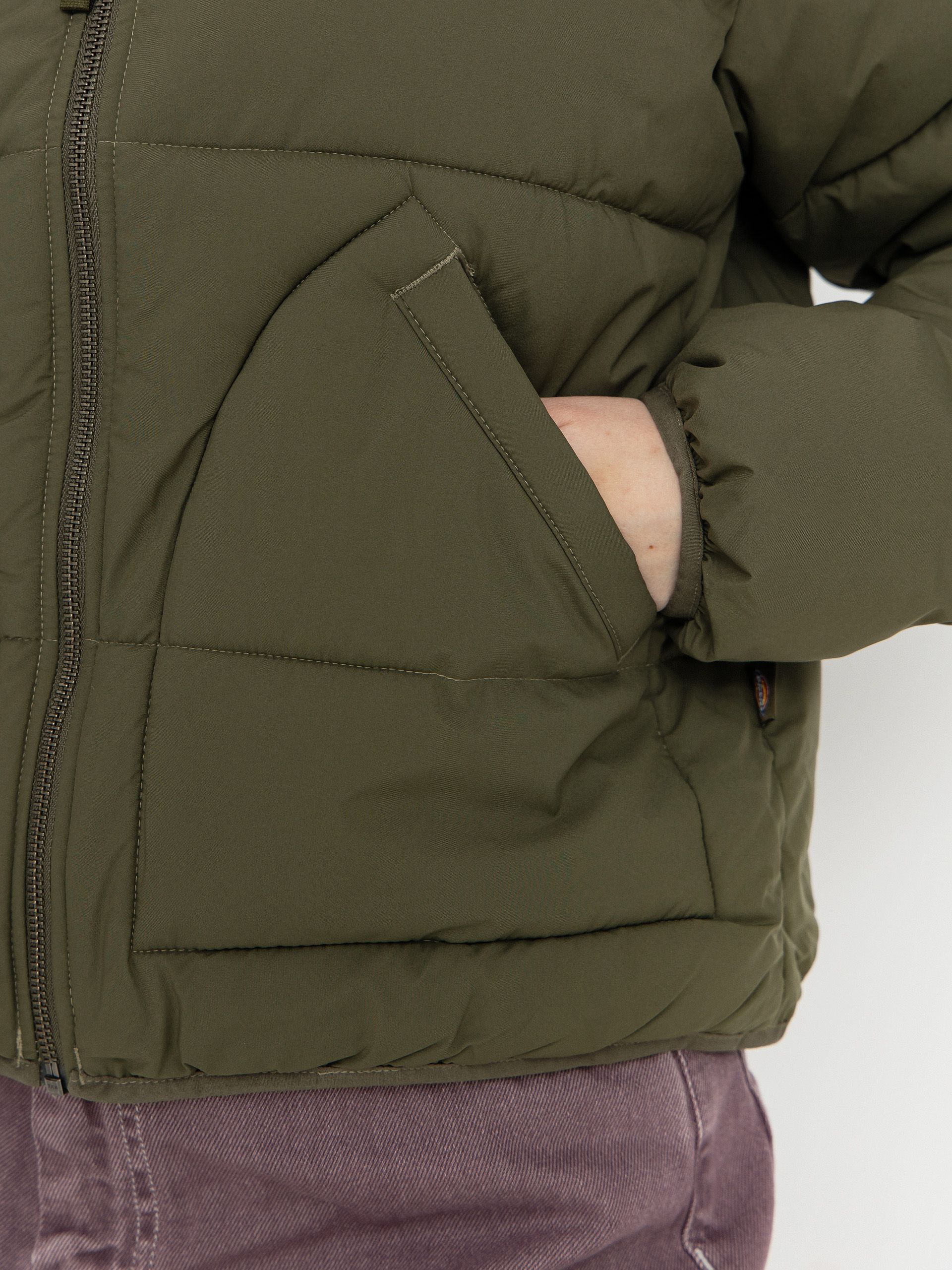 Geacă Dickies Summerdale Puffer Wmn (military gr)
