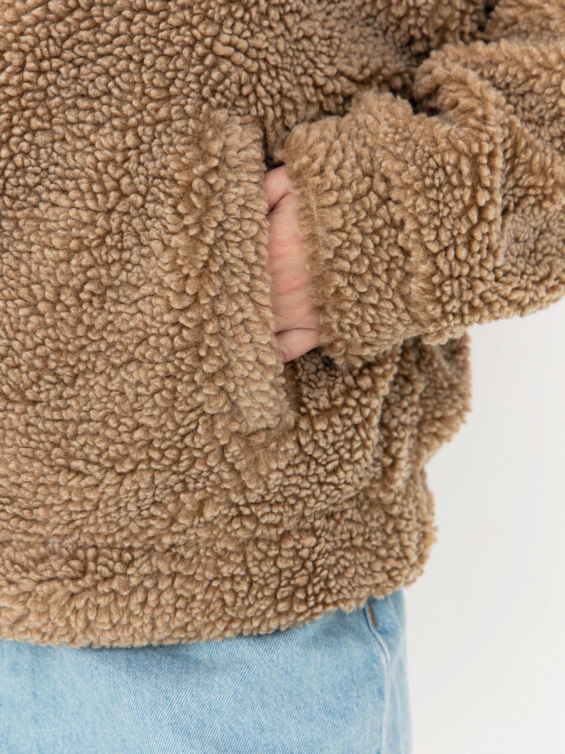 Pentru femei Hanorac din fleece Roxy City Track (woodsmoke)