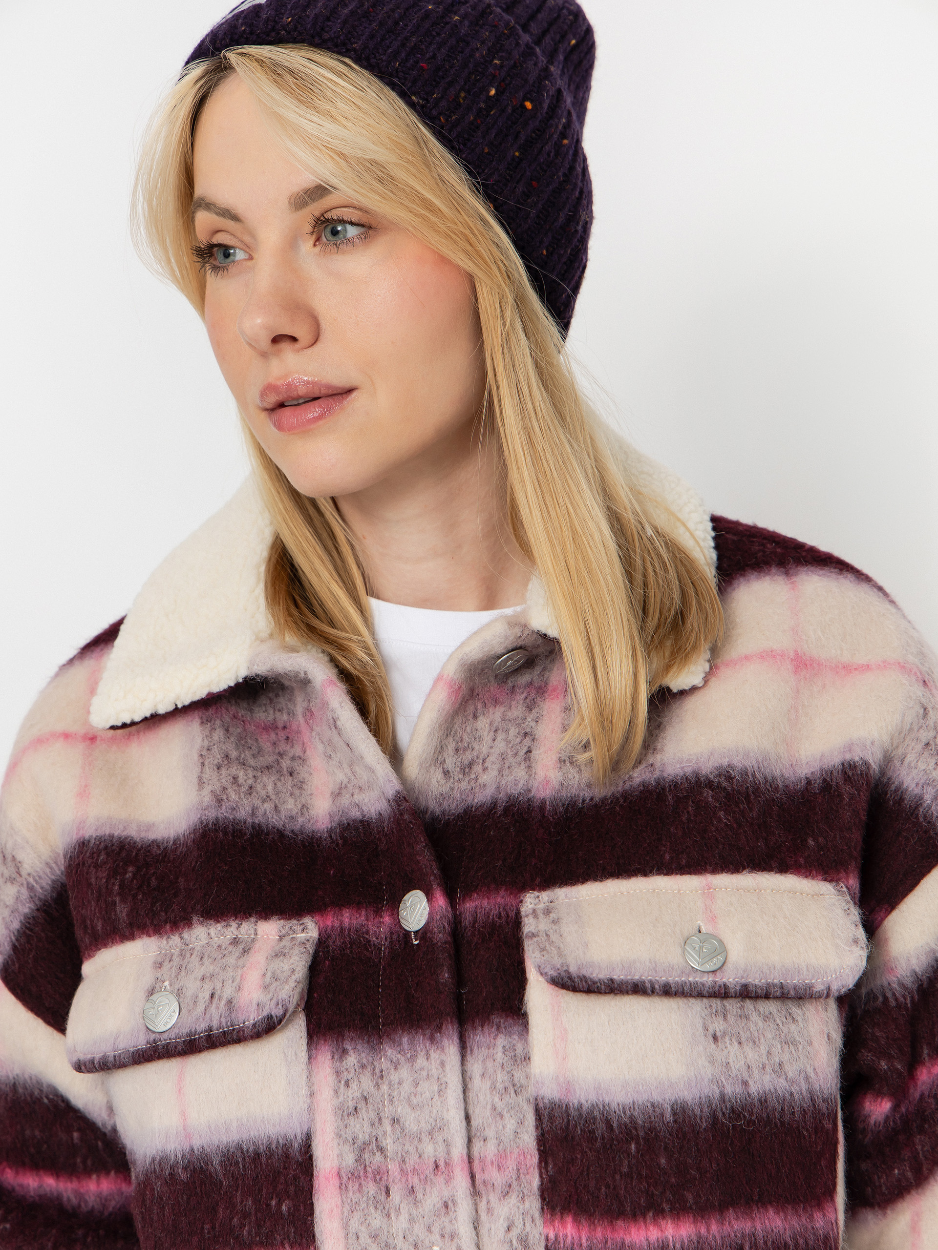 Geacă Roxy Passage Of Time Wmn (parchment mariachi plaid)