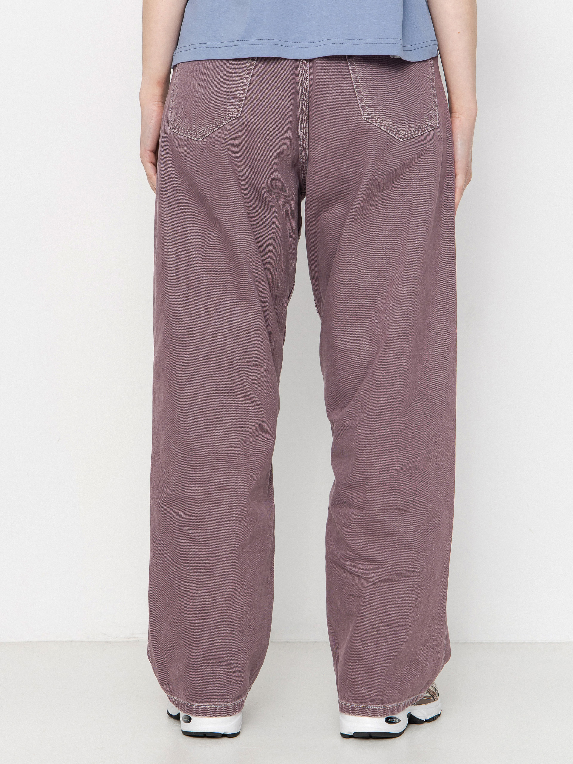 Pantaloni Carhartt WIP Brandon Wmn (phlox/stone dyed)