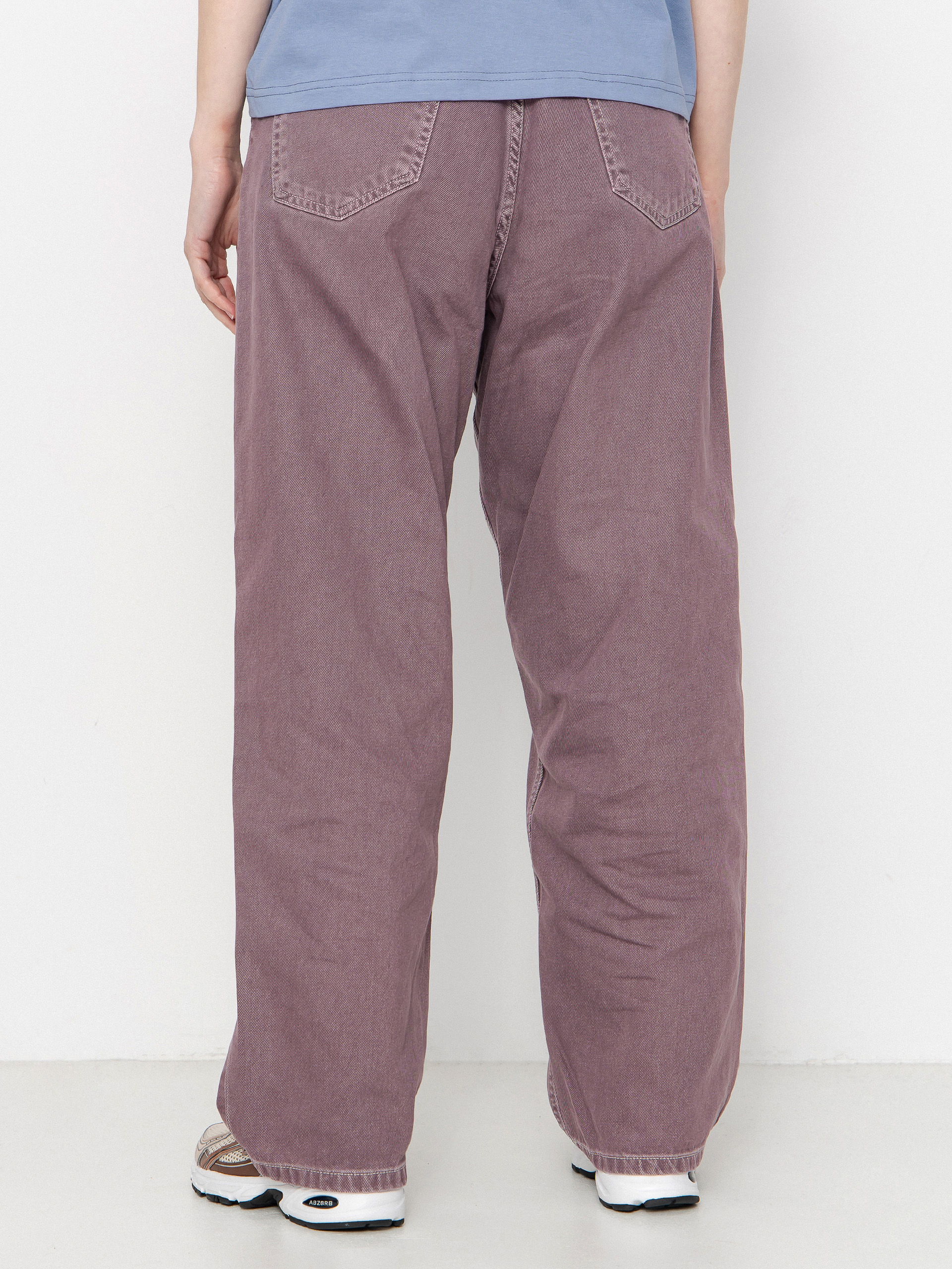 Pantaloni Carhartt WIP Brandon Wmn (phlox/stone dyed)