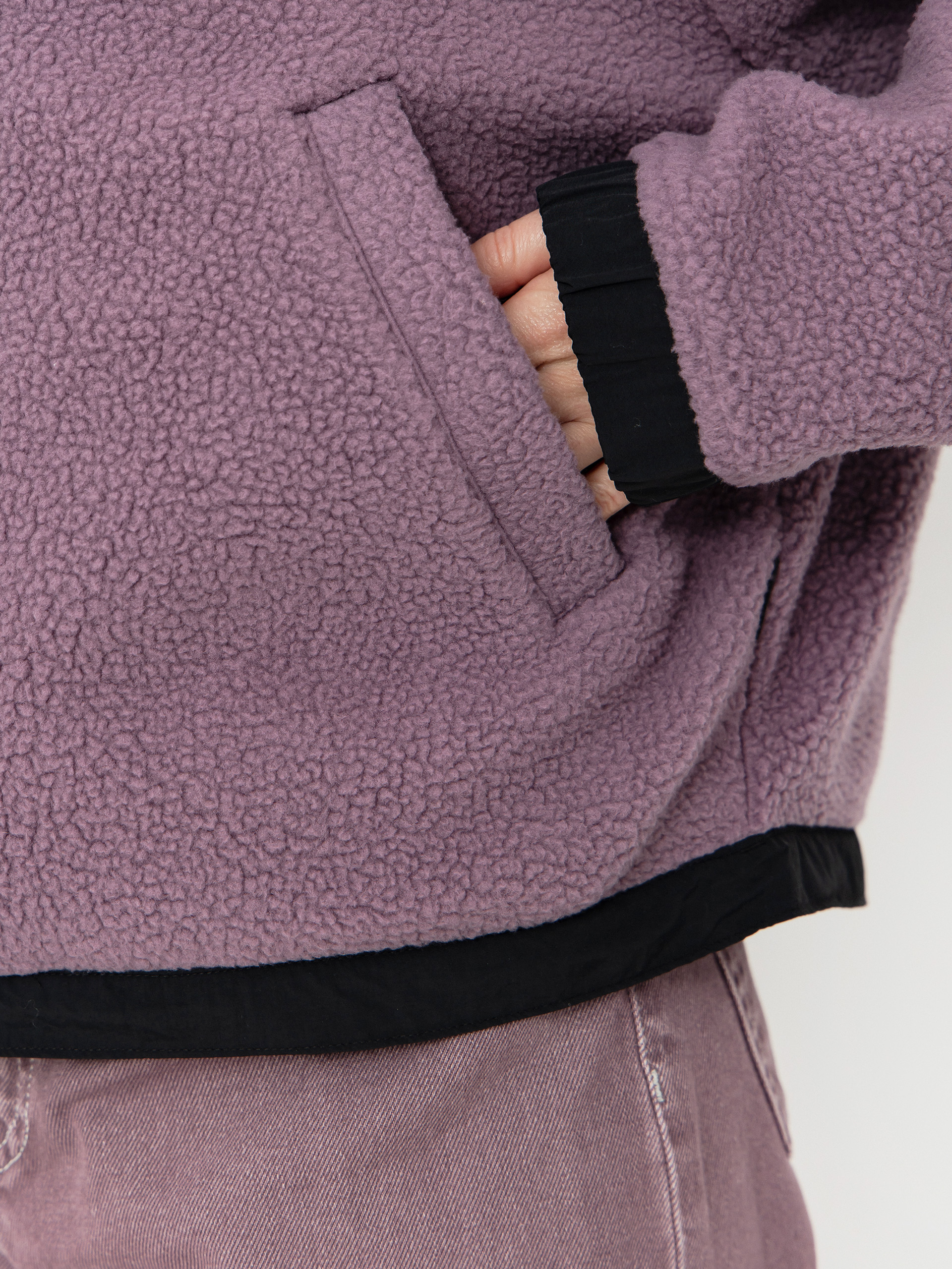 Pentru femei Hanorac din fleece Carhartt WIP Helix (phlox/porphyry)