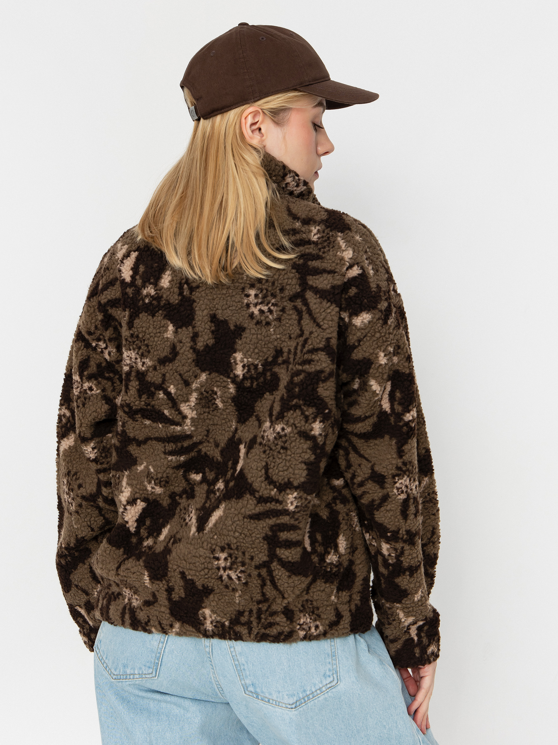 Pentru femei Hanorac din fleece Kavu Loven (earth bloom)