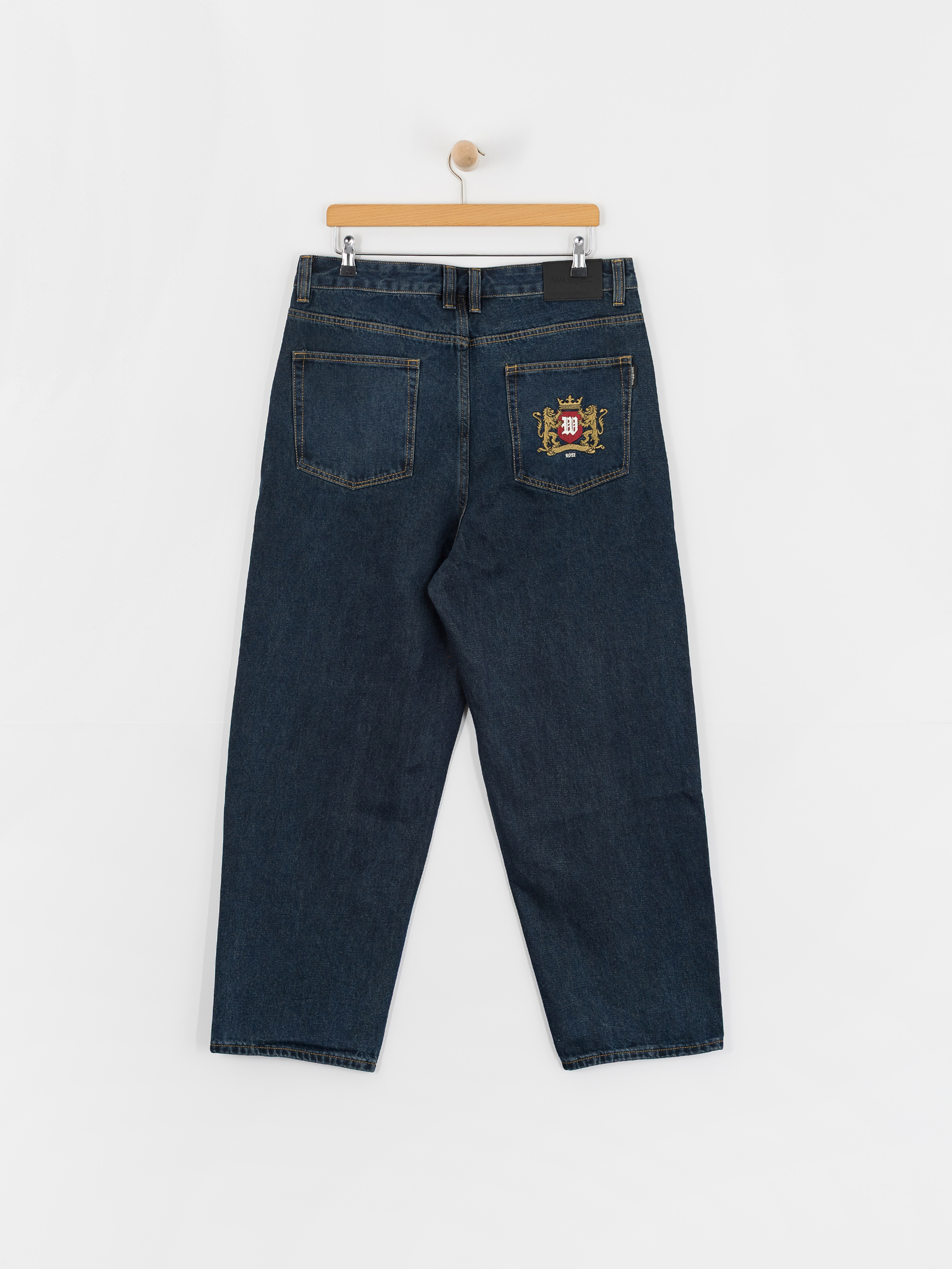 Pantaloni Wasted Paris Crest Casper (raw blue)