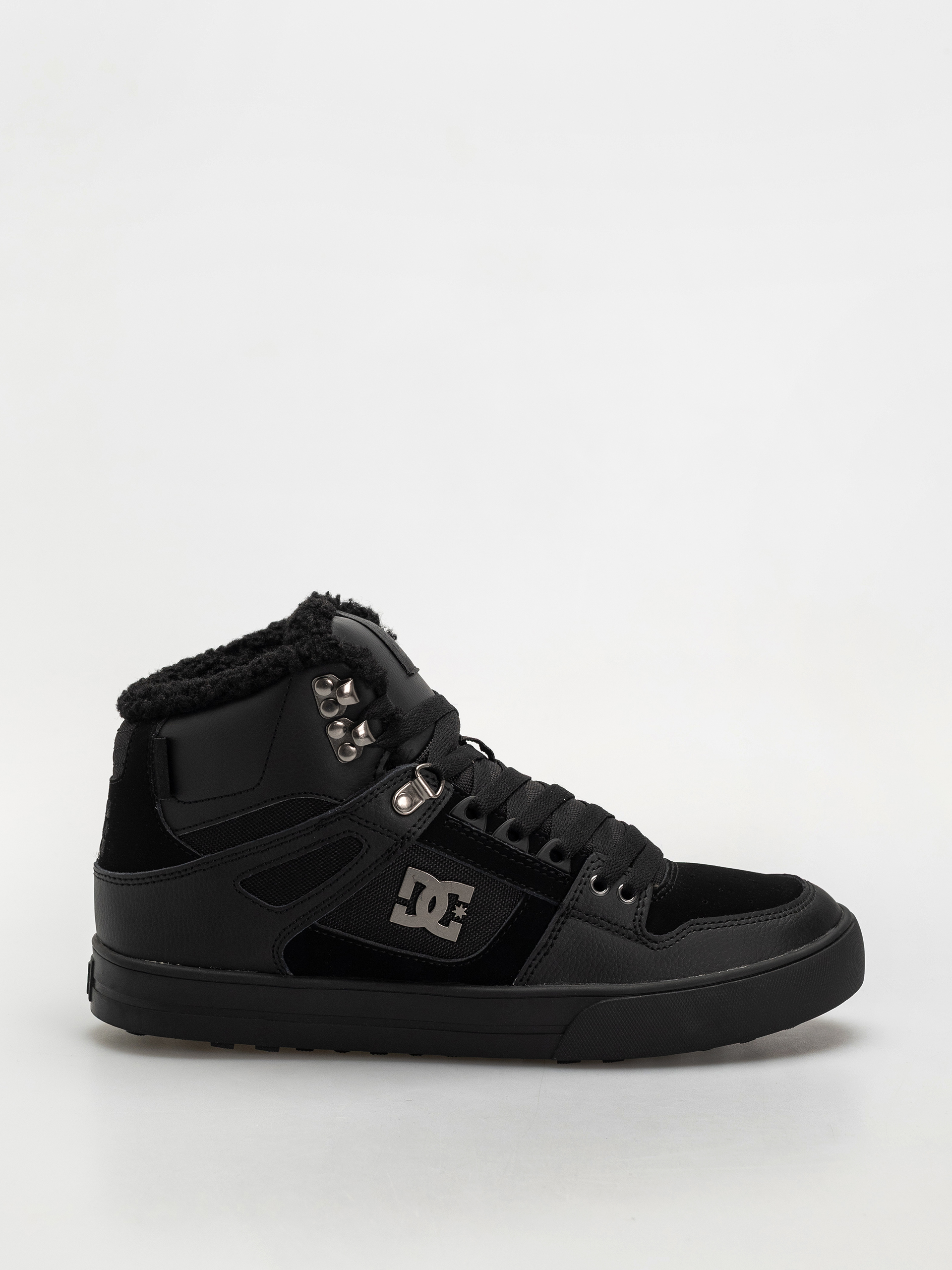 Pantofi DC Pure High Top Wc Wnt (black/black/black)