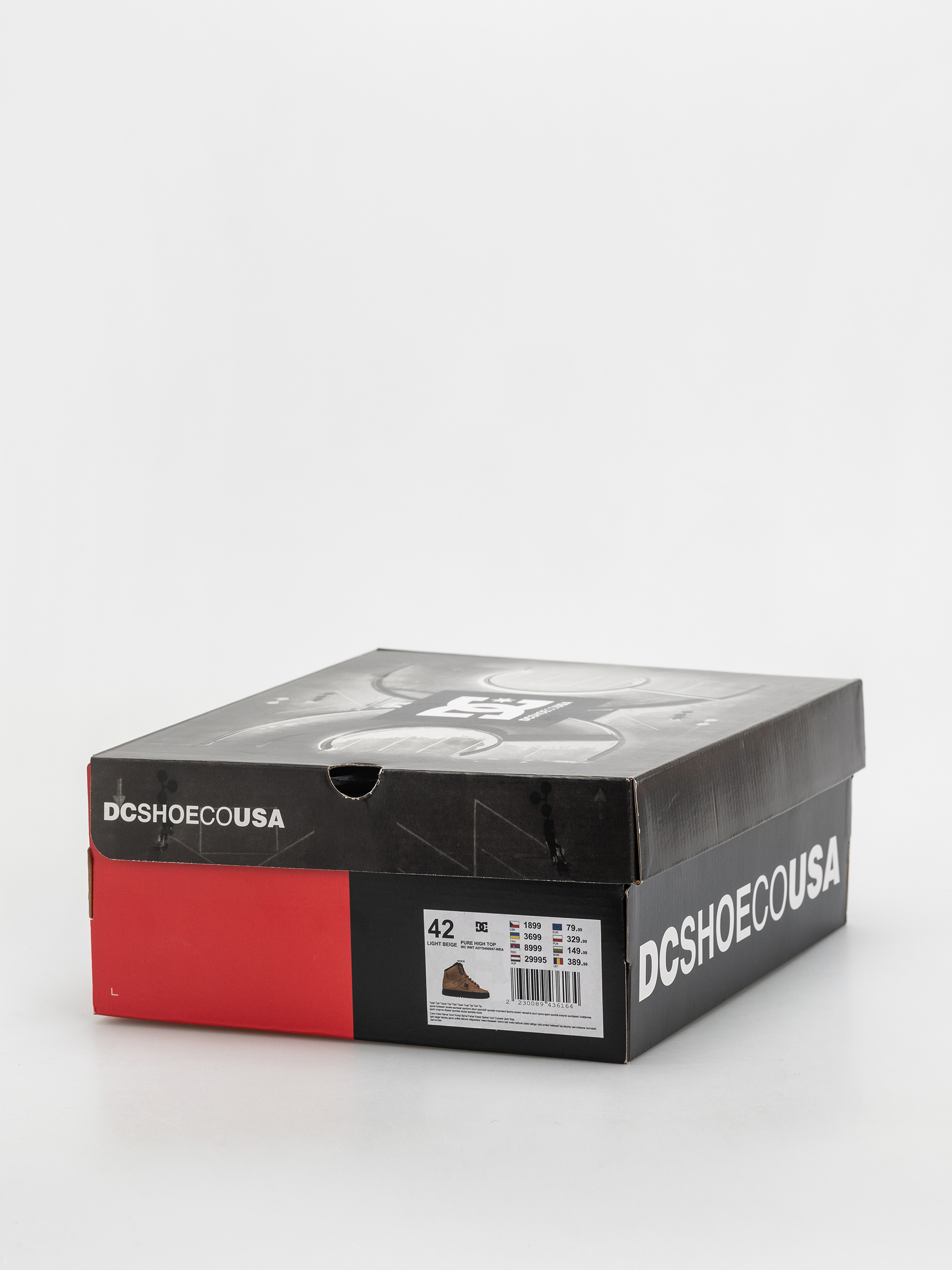 Pantofi DC Pure High Top Wc Wnt (wheat)