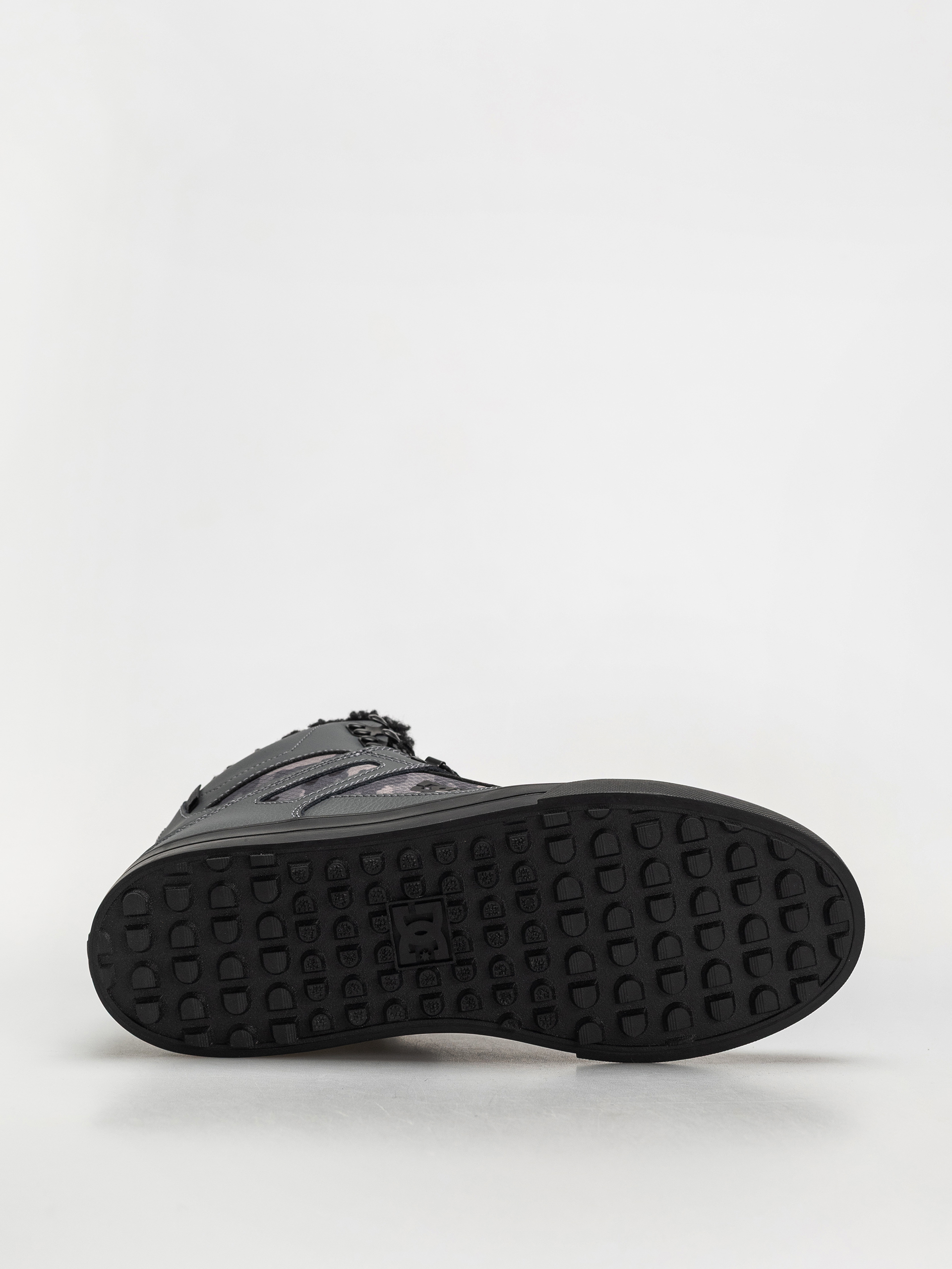 Pantofi DC Pure High Top Wc Wnt (dark grey/black)