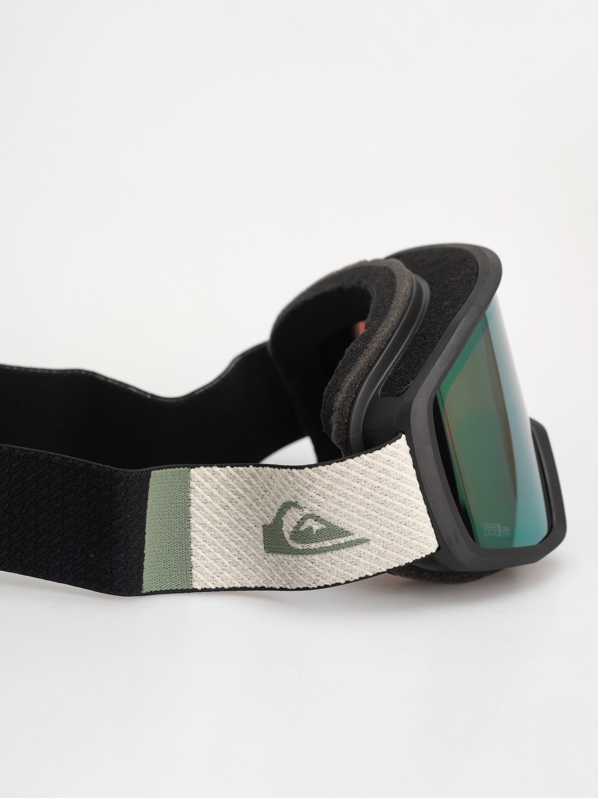 Ochelari pentru snowboard Quiksilver Harper (black/clux ml green s3)