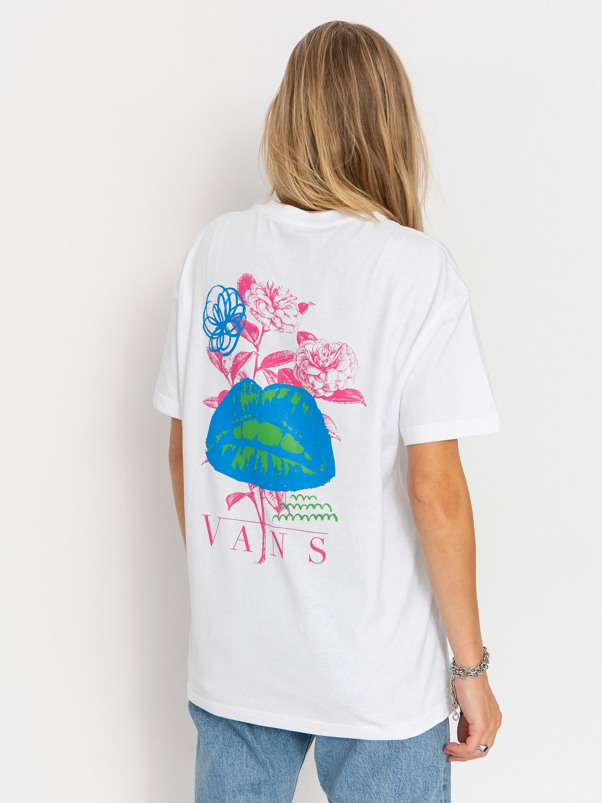 Tricou Vans Talk Talk Os Wmn (white)