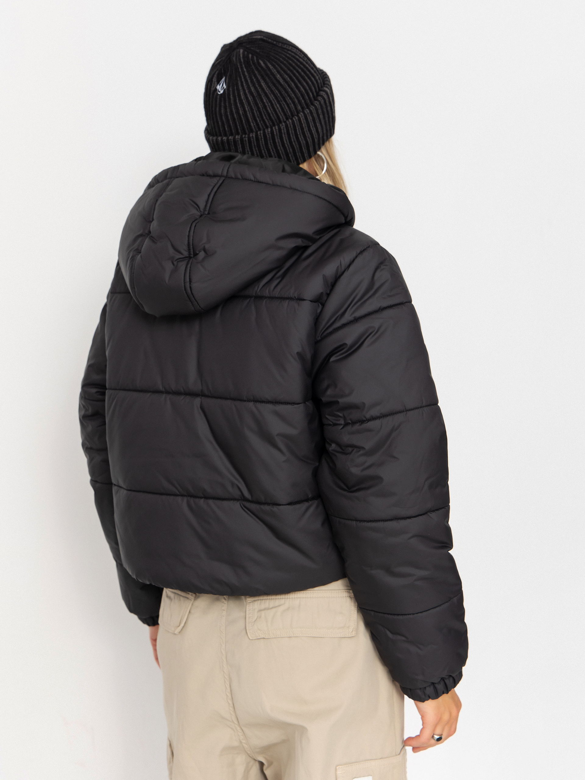 Geacă Vans Hillgate Cropped Puffer Wmn (black)