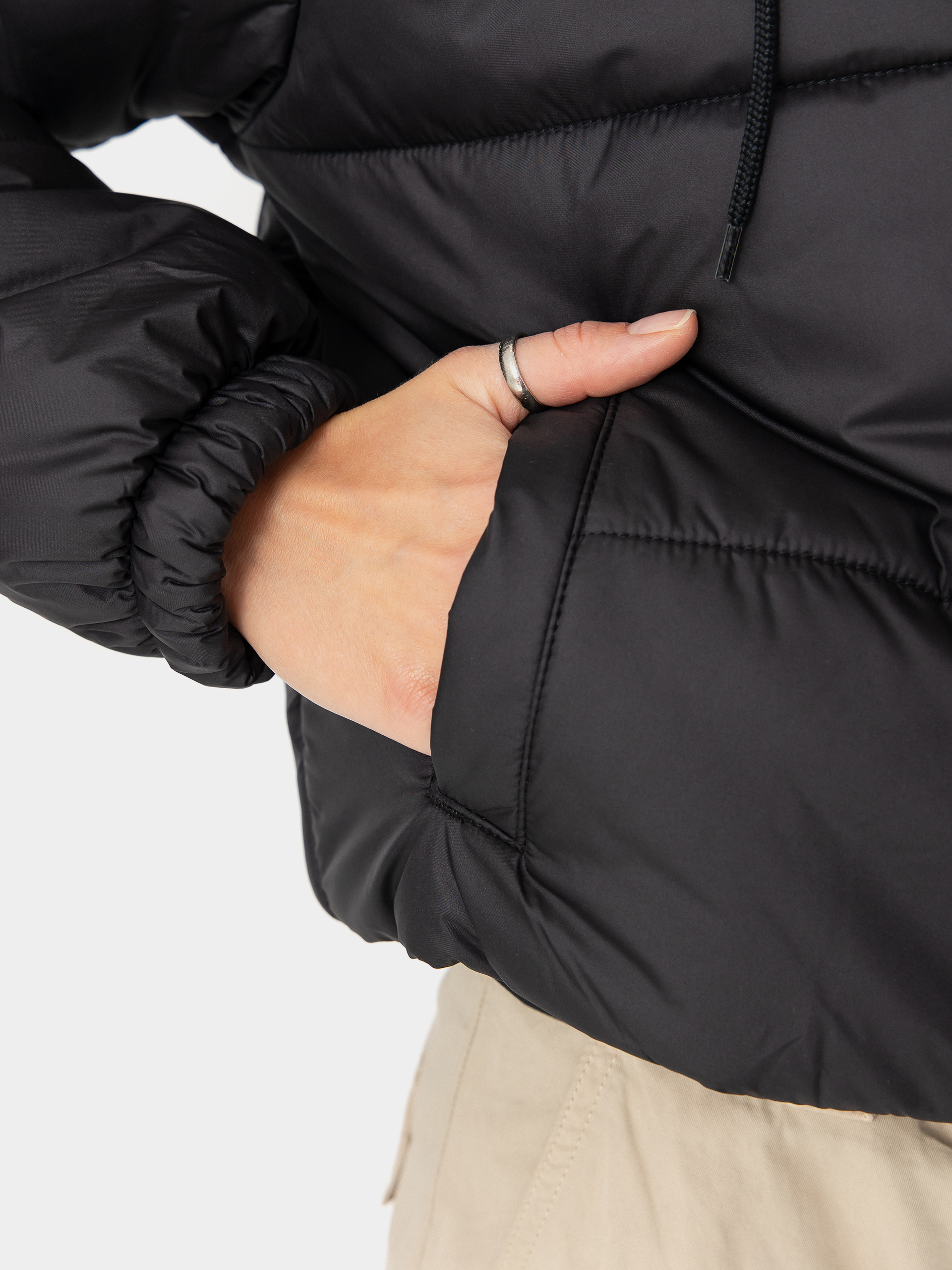 Geacă Vans Hillgate Cropped Puffer Wmn (black)